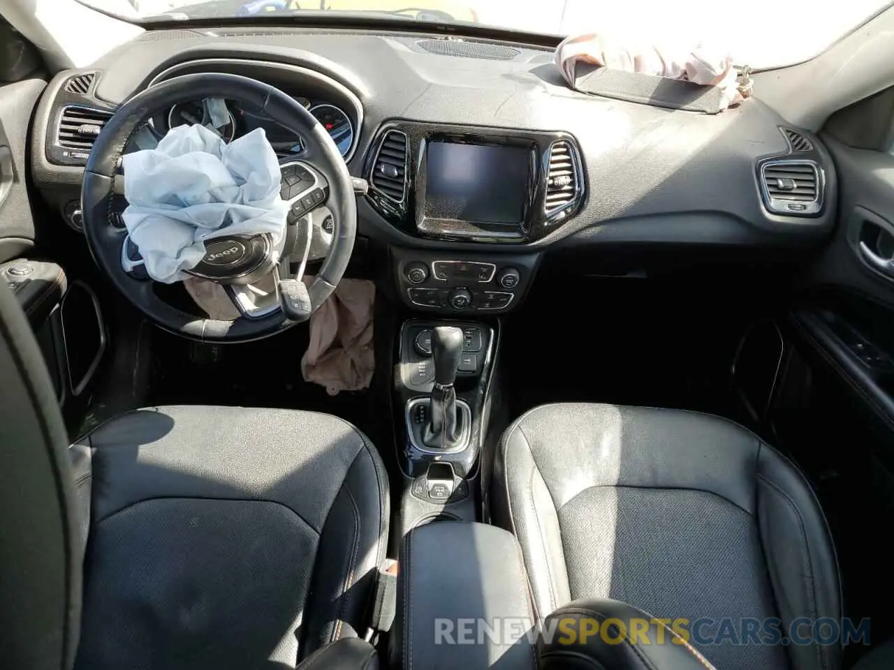 8 Photograph of a damaged car 3C4NJDCB1MT512317 JEEP COMPASS 2021