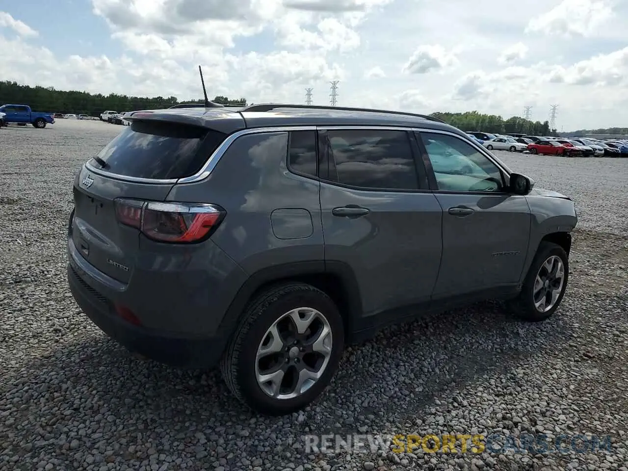 3 Photograph of a damaged car 3C4NJDCB1MT523933 JEEP COMPASS 2021