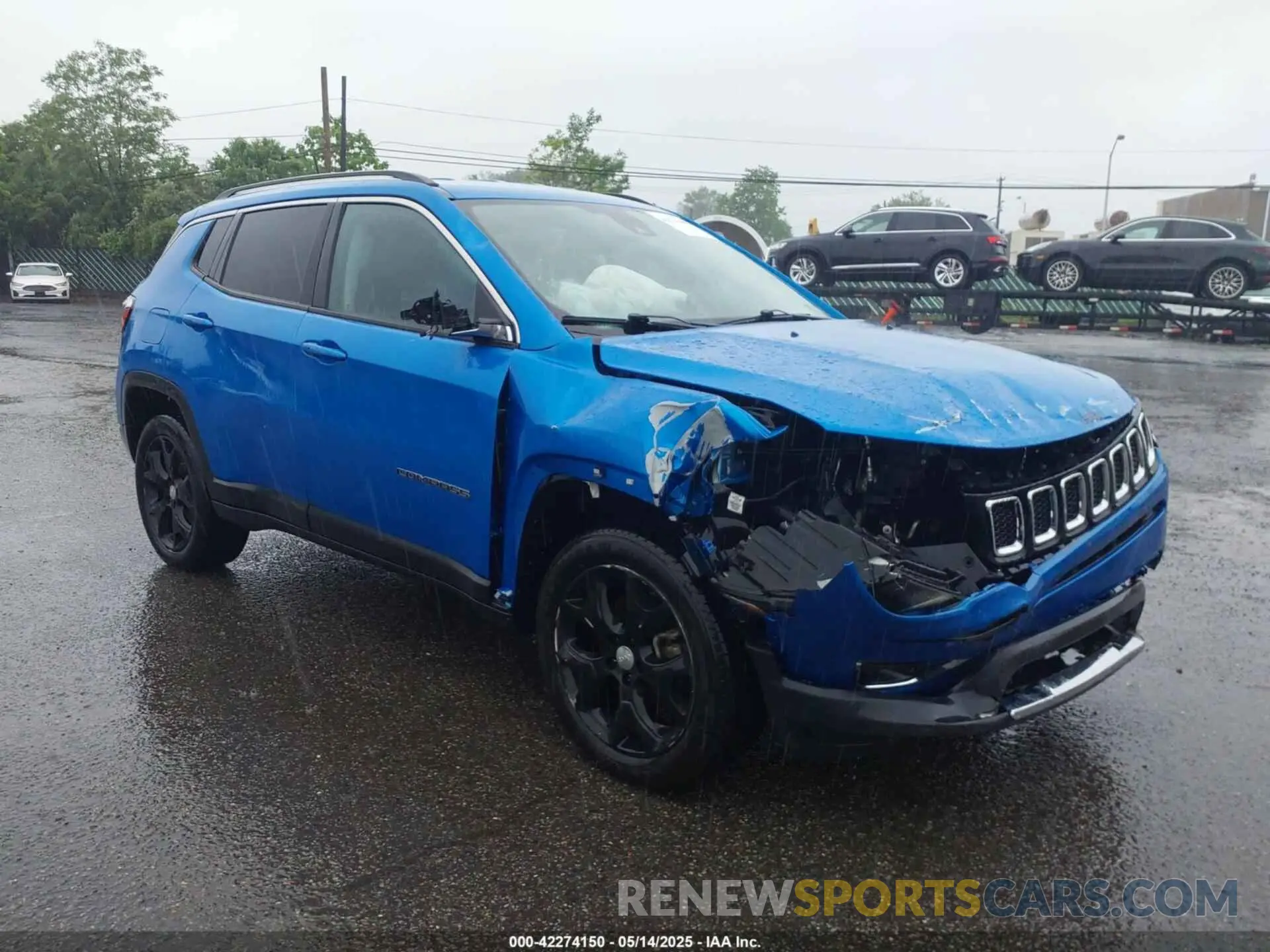 1 Photograph of a damaged car 3C4NJDCB1MT553336 JEEP COMPASS 2021