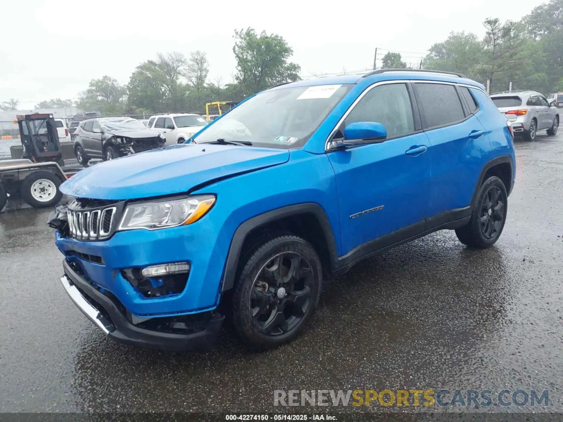 2 Photograph of a damaged car 3C4NJDCB1MT553336 JEEP COMPASS 2021