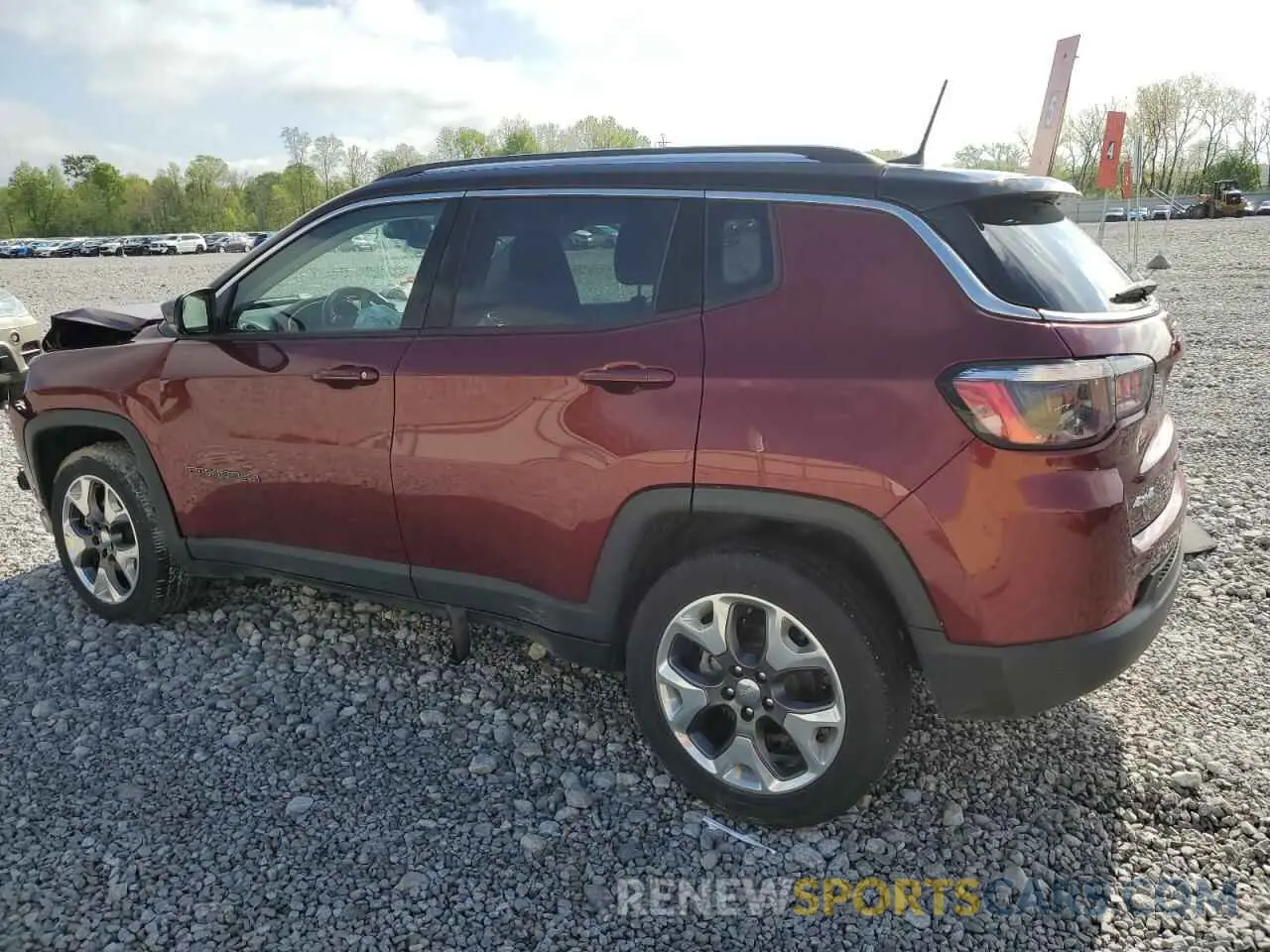 2 Photograph of a damaged car 3C4NJDCB2MT504338 JEEP COMPASS 2021