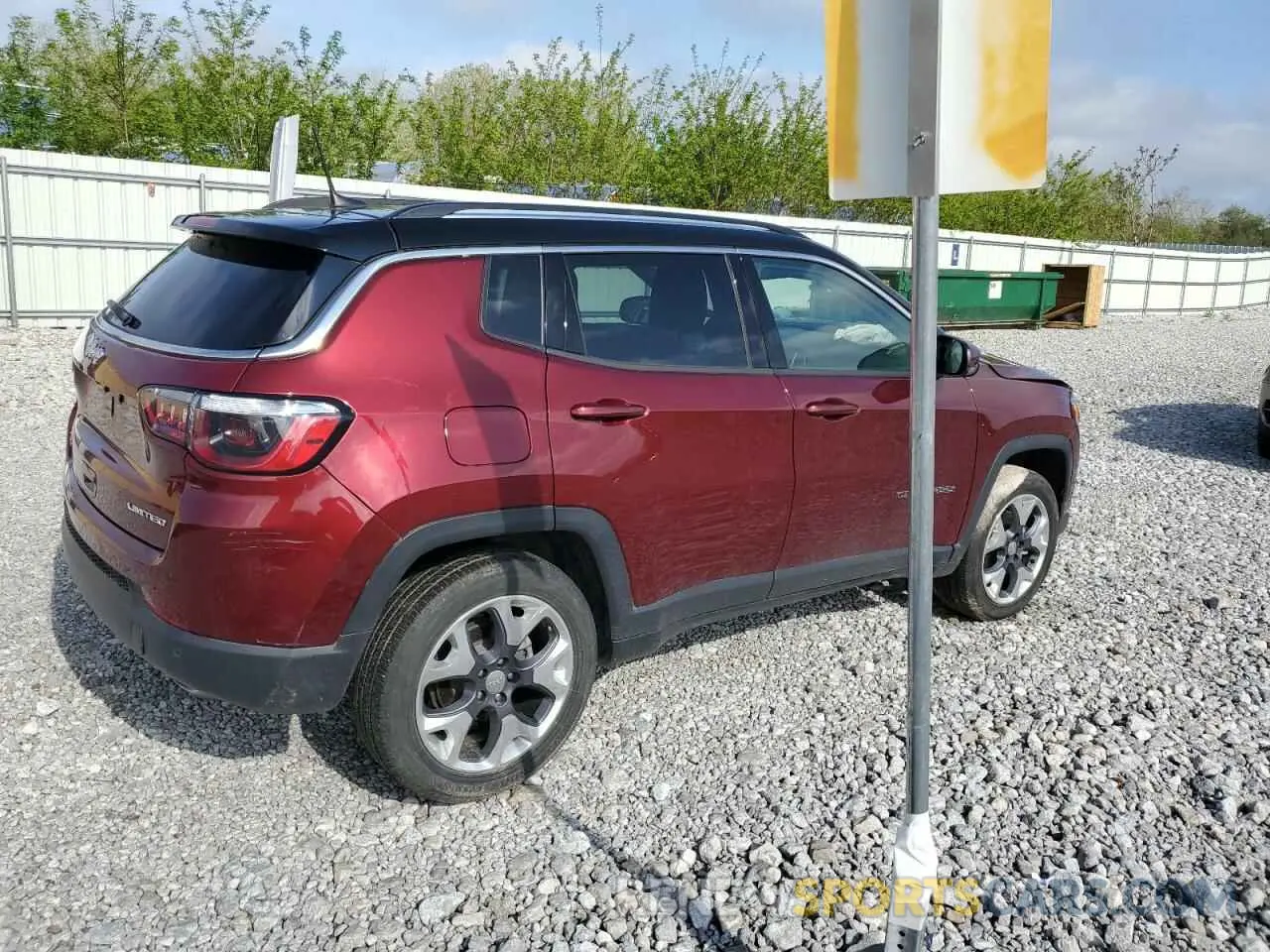 3 Photograph of a damaged car 3C4NJDCB2MT504338 JEEP COMPASS 2021