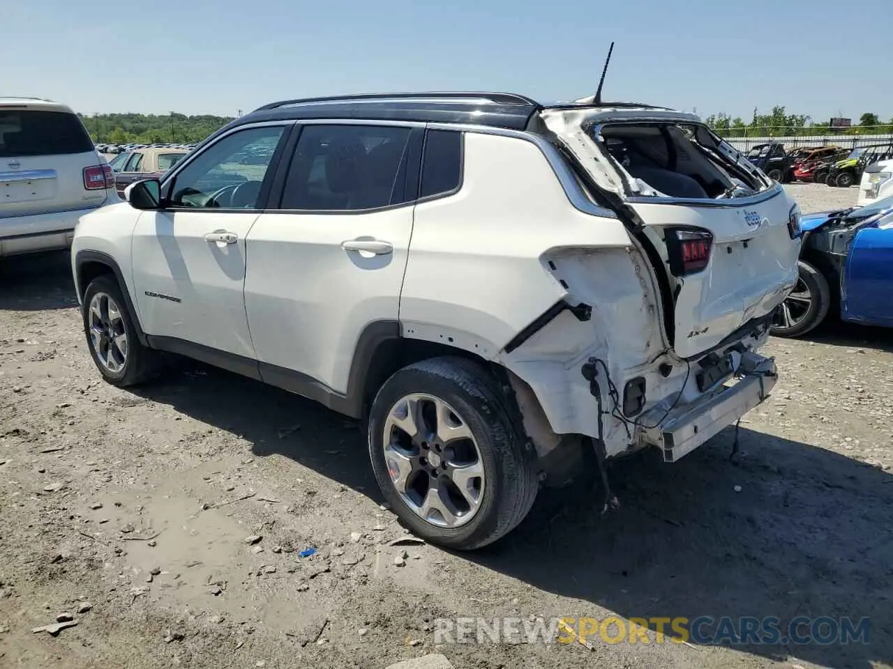 2 Photograph of a damaged car 3C4NJDCB2MT506624 JEEP COMPASS 2021