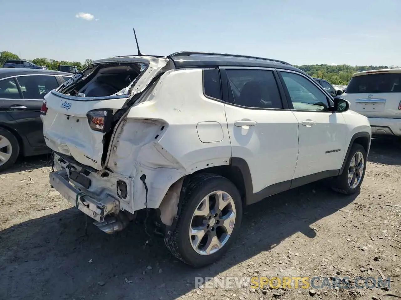 3 Photograph of a damaged car 3C4NJDCB2MT506624 JEEP COMPASS 2021