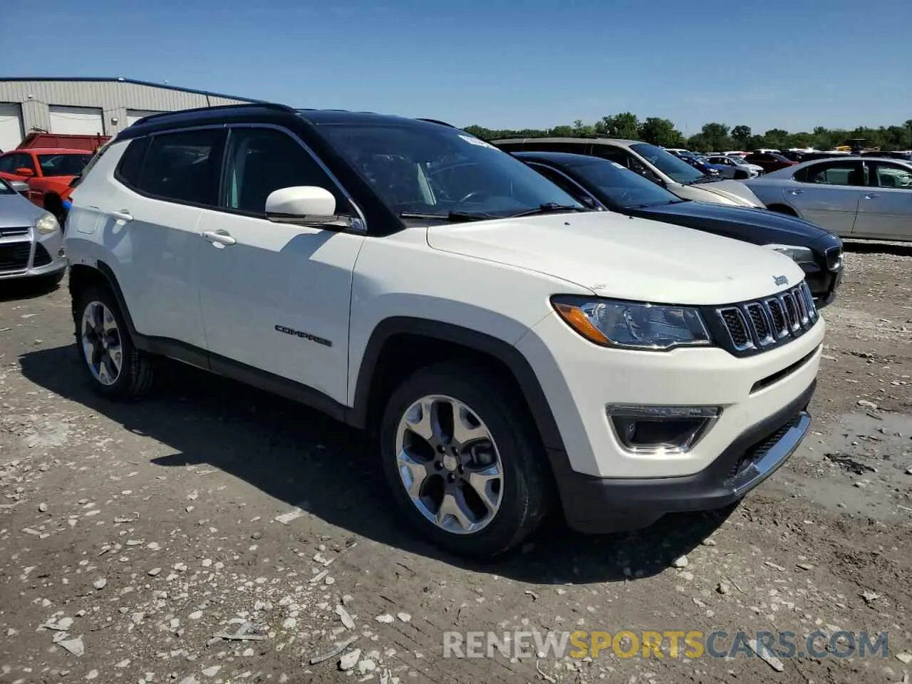 4 Photograph of a damaged car 3C4NJDCB2MT506624 JEEP COMPASS 2021