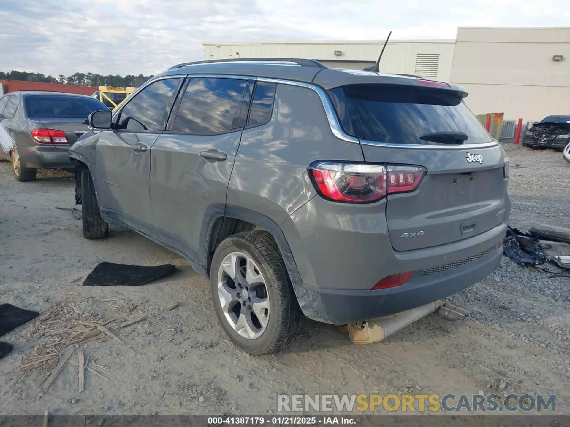 3 Photograph of a damaged car 3C4NJDCB2MT527554 JEEP COMPASS 2021