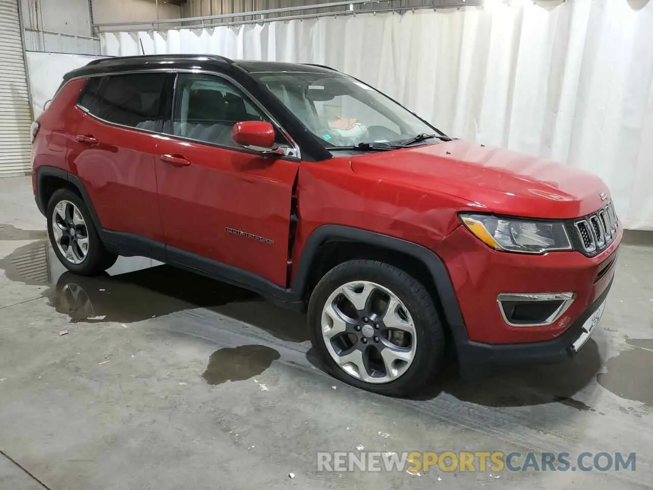 4 Photograph of a damaged car 3C4NJDCB3MT503747 JEEP COMPASS 2021