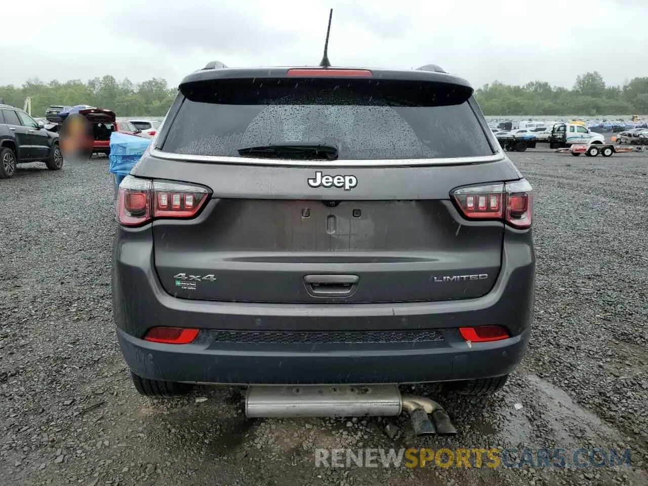 6 Photograph of a damaged car 3C4NJDCB3MT516014 JEEP COMPASS 2021