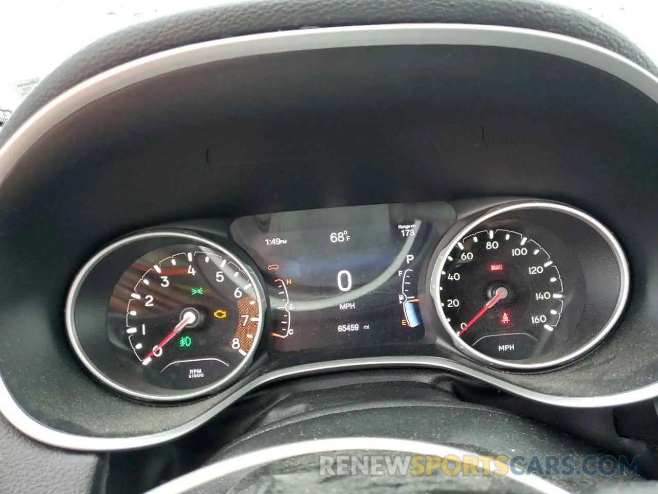 9 Photograph of a damaged car 3C4NJDCB3MT516014 JEEP COMPASS 2021