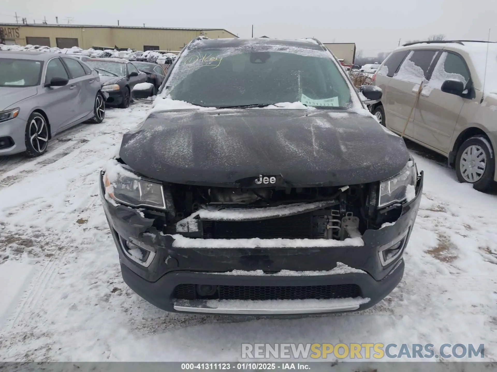 12 Photograph of a damaged car 3C4NJDCB3MT550874 JEEP COMPASS 2021