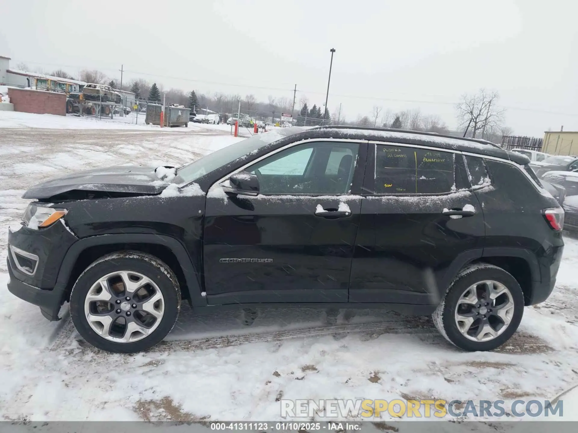 14 Photograph of a damaged car 3C4NJDCB3MT550874 JEEP COMPASS 2021