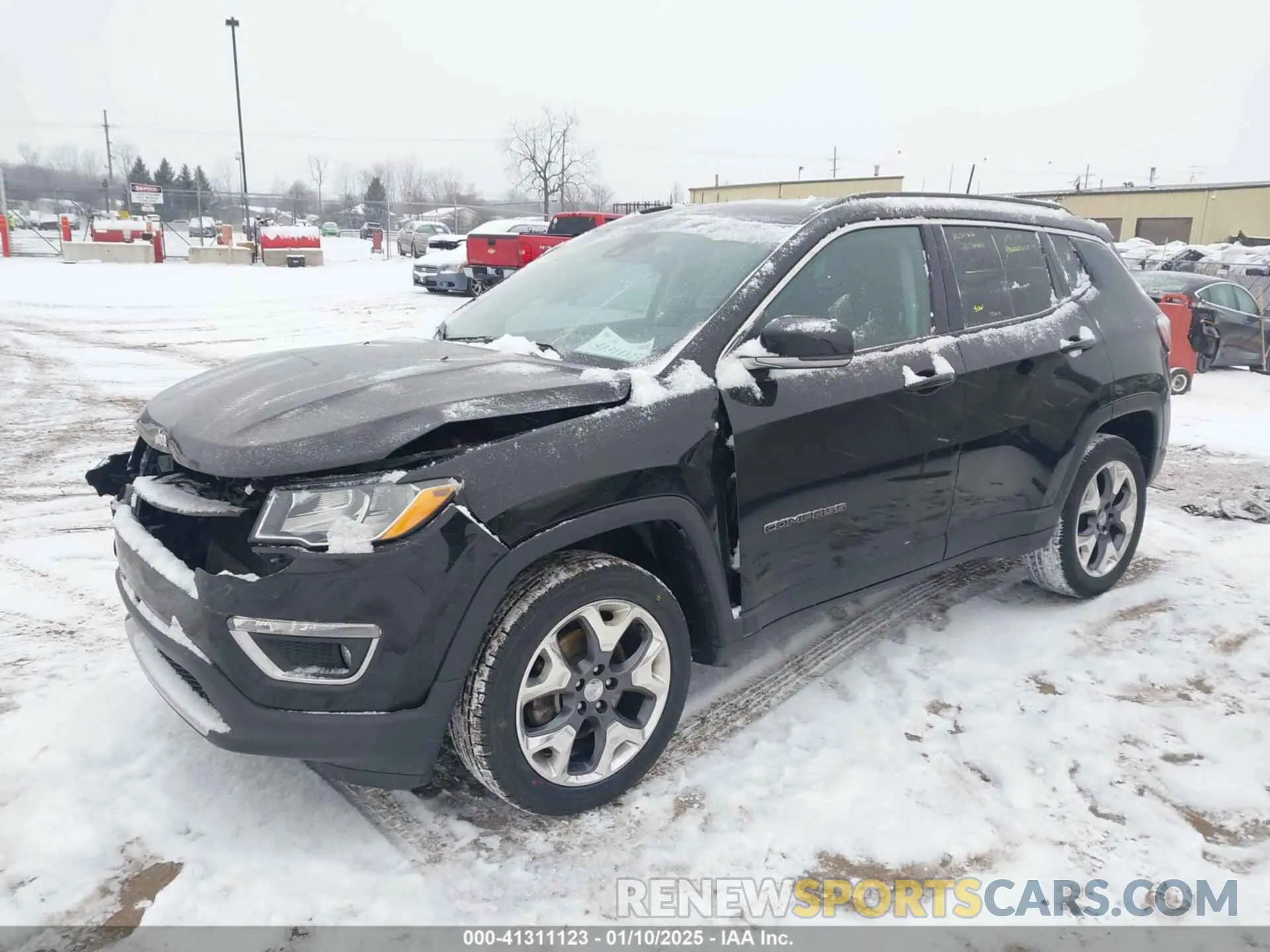 2 Photograph of a damaged car 3C4NJDCB3MT550874 JEEP COMPASS 2021