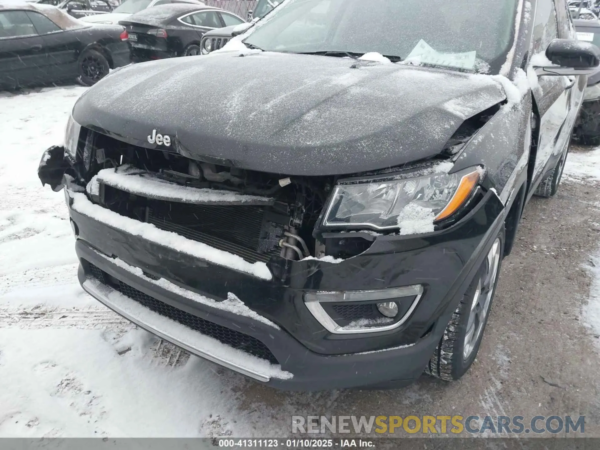 6 Photograph of a damaged car 3C4NJDCB3MT550874 JEEP COMPASS 2021