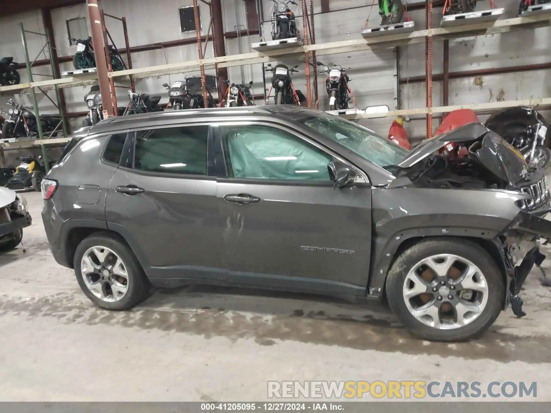 12 Photograph of a damaged car 3C4NJDCB3MT572437 JEEP COMPASS 2021