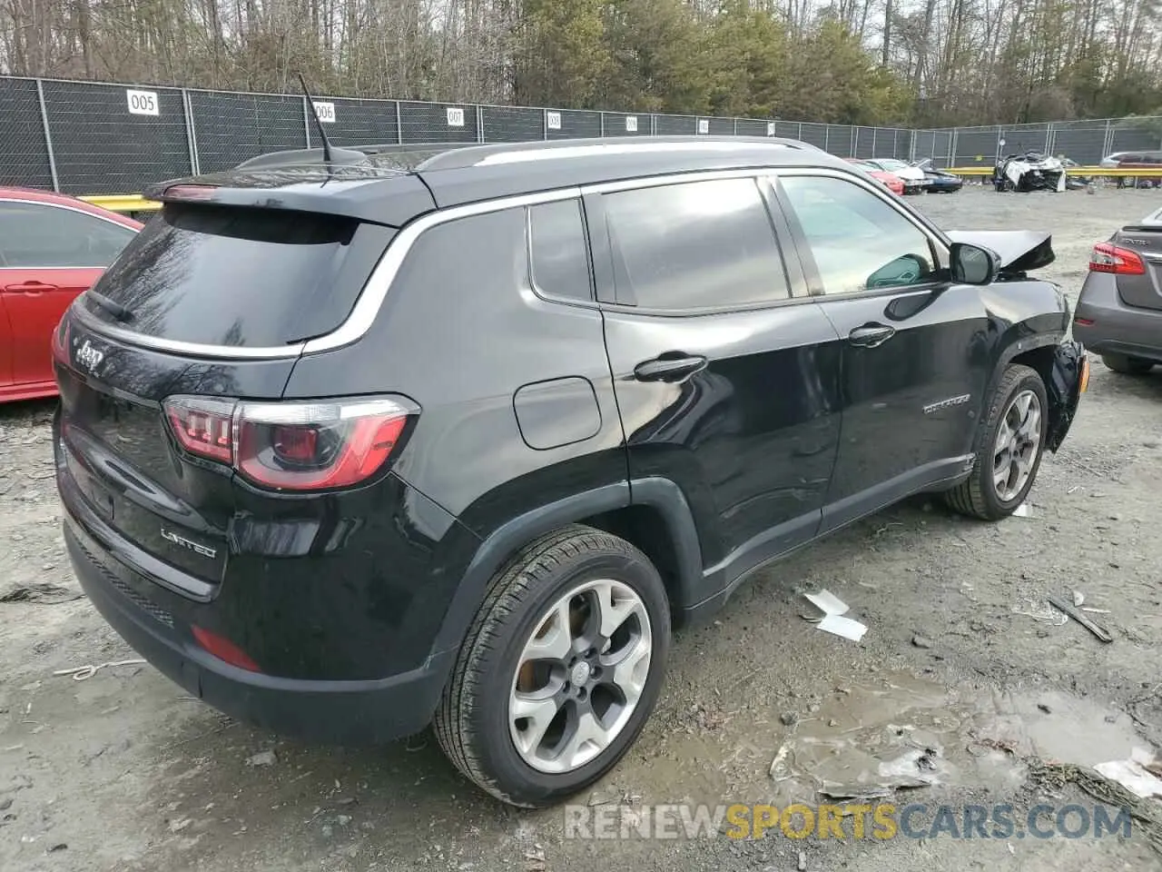 3 Photograph of a damaged car 3C4NJDCB3MT593322 JEEP COMPASS 2021