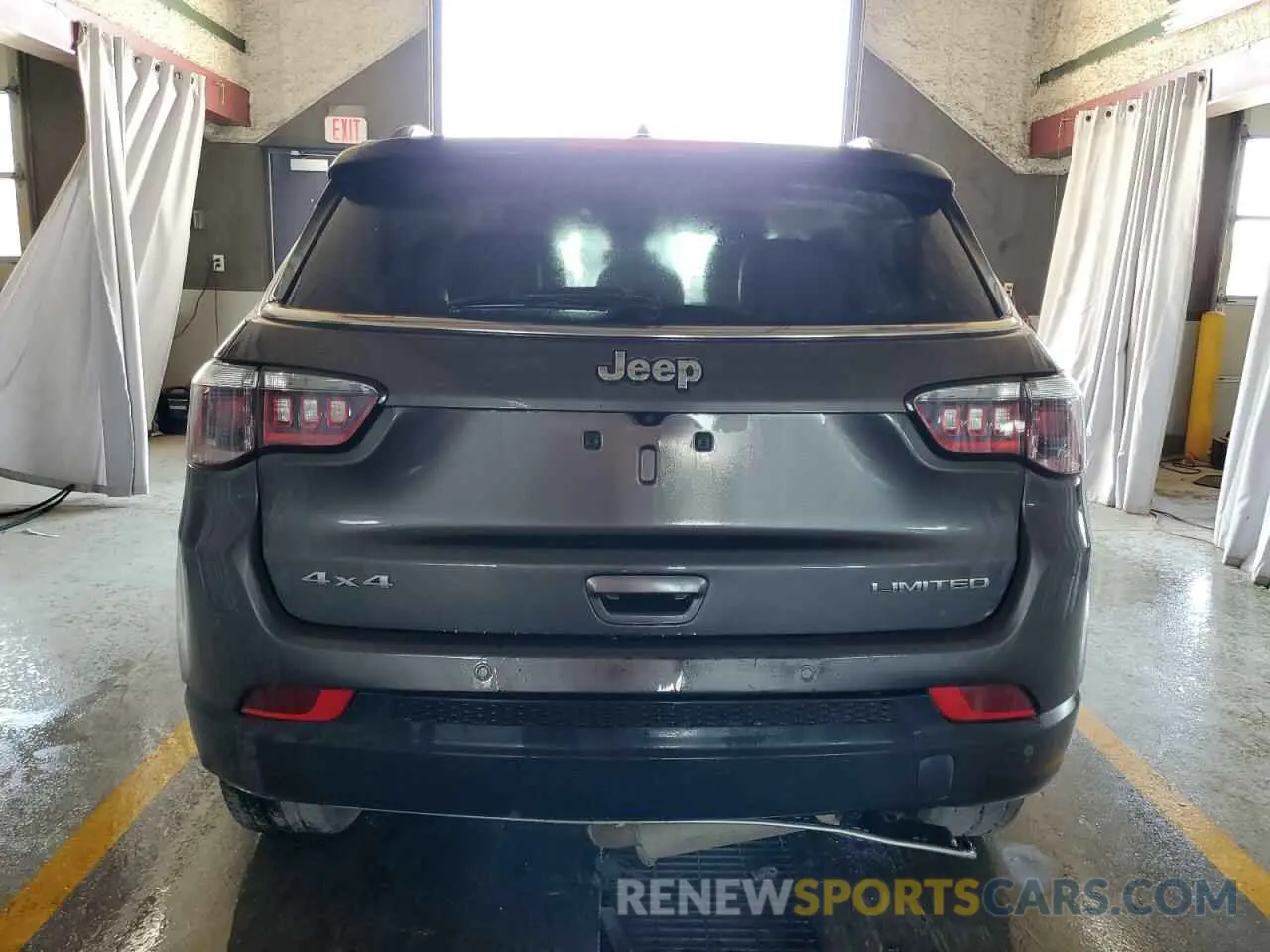 6 Photograph of a damaged car 3C4NJDCB3MT596334 JEEP COMPASS 2021