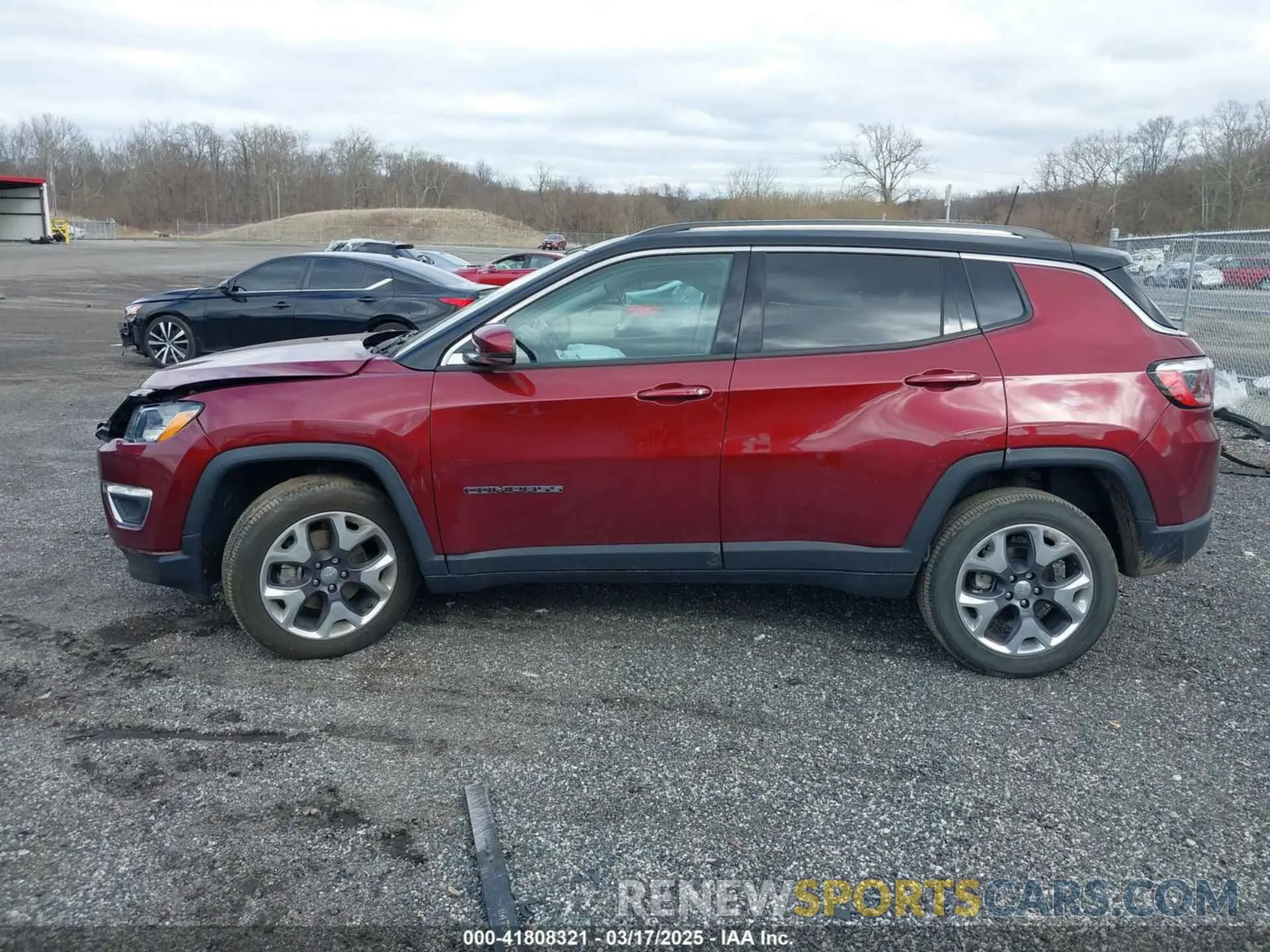 14 Photograph of a damaged car 3C4NJDCB3MT601337 JEEP COMPASS 2021