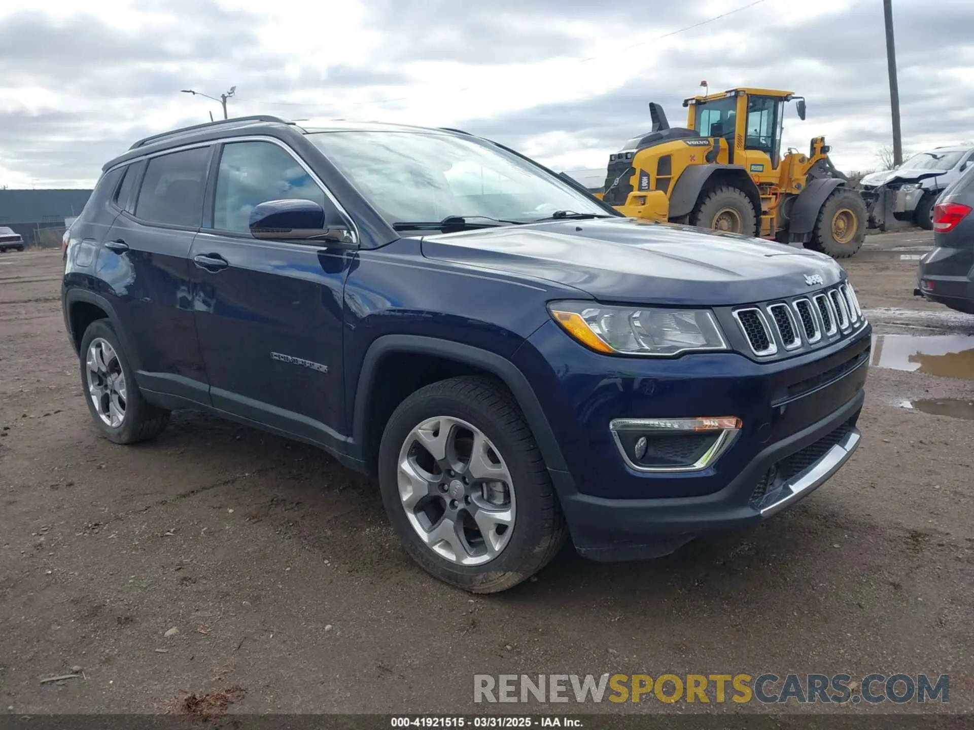 1 Photograph of a damaged car 3C4NJDCB4MT515549 JEEP COMPASS 2021