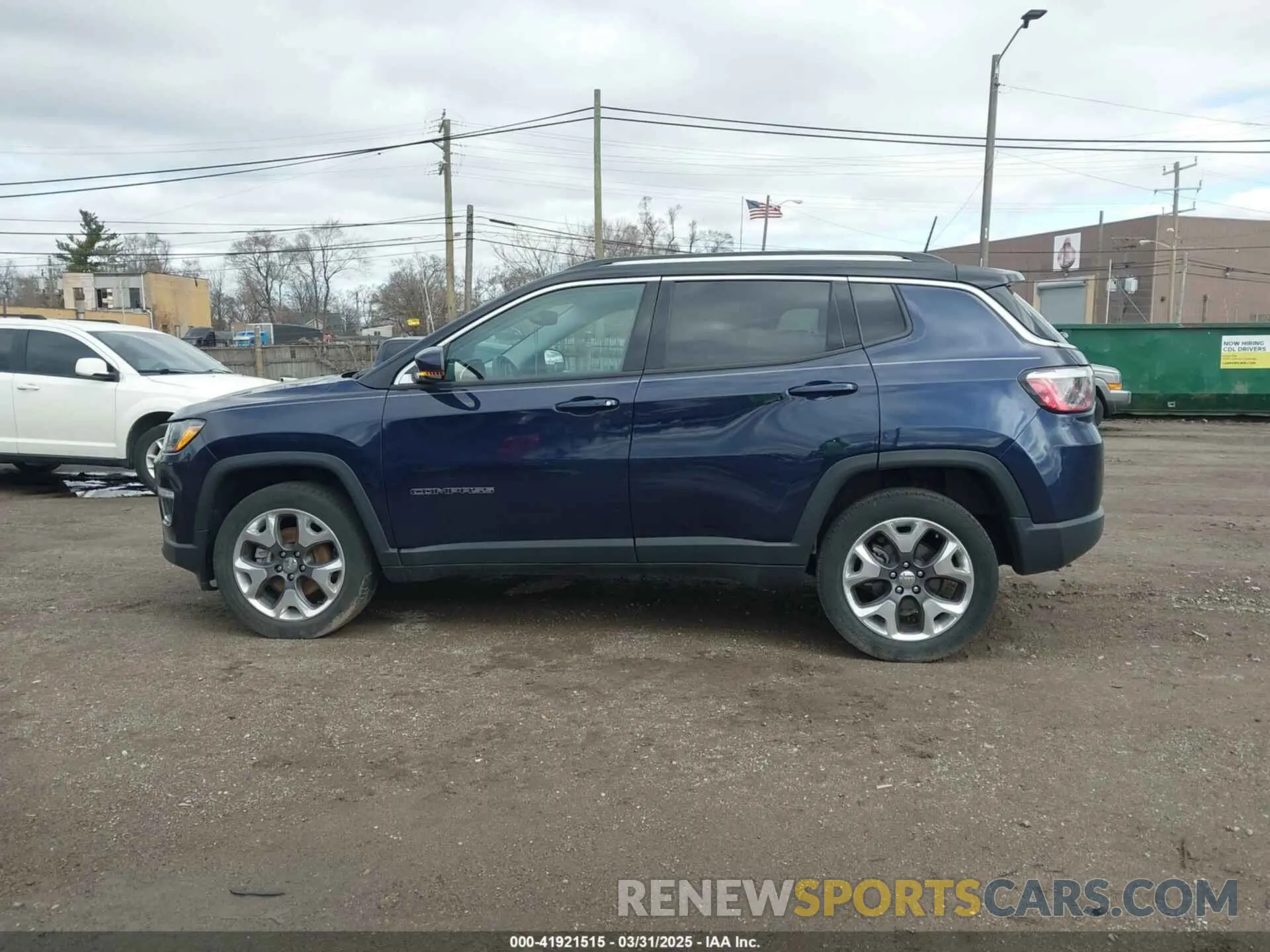 14 Photograph of a damaged car 3C4NJDCB4MT515549 JEEP COMPASS 2021