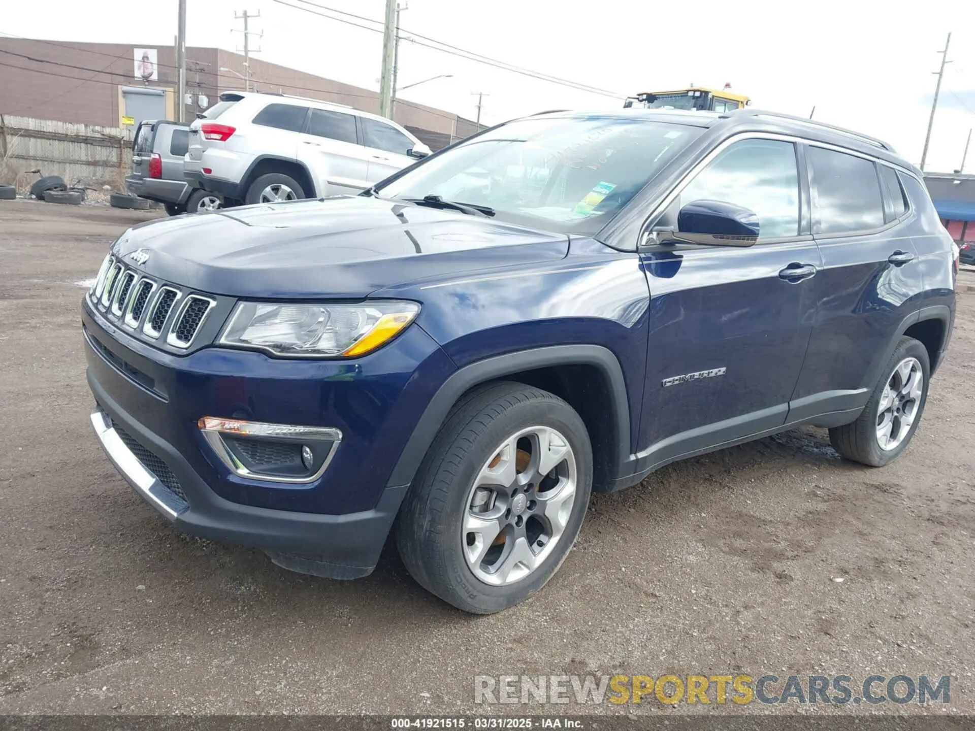 2 Photograph of a damaged car 3C4NJDCB4MT515549 JEEP COMPASS 2021
