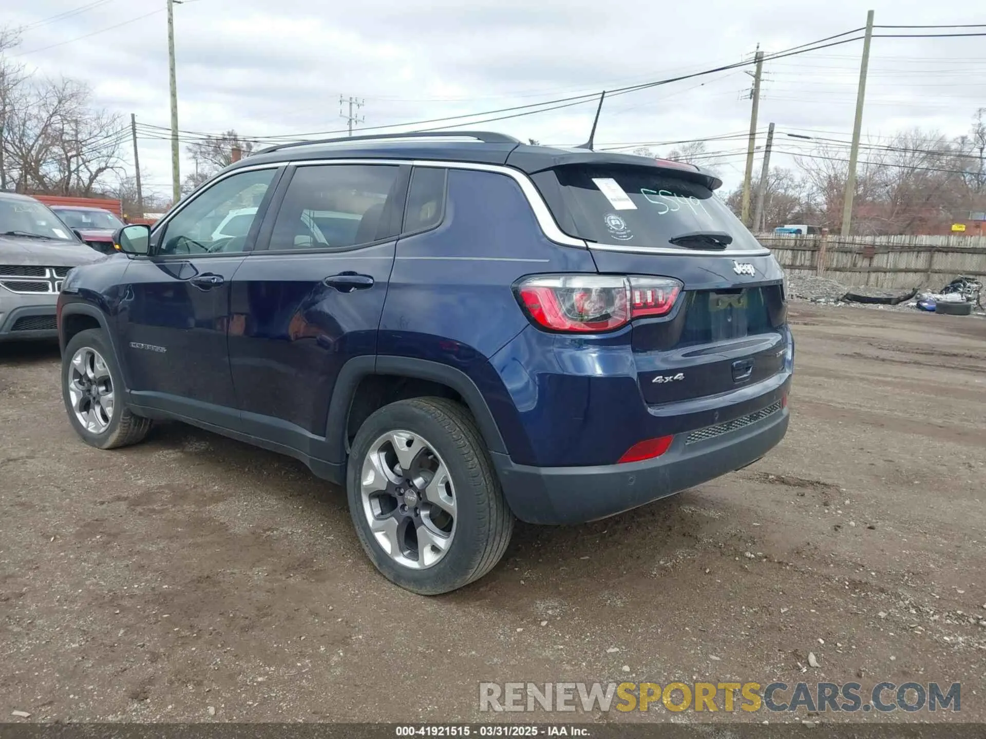 3 Photograph of a damaged car 3C4NJDCB4MT515549 JEEP COMPASS 2021