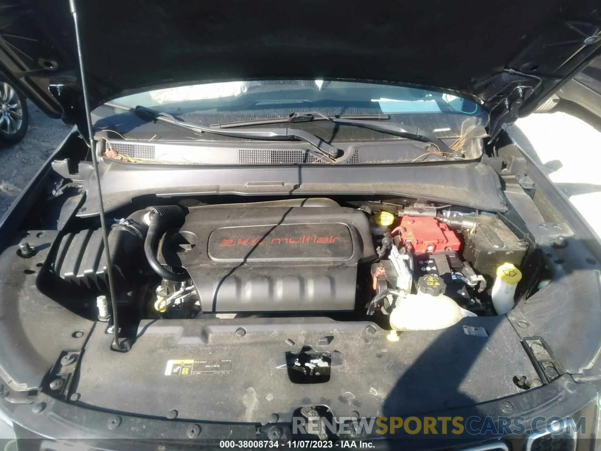 10 Photograph of a damaged car 3C4NJDCB4MT520010 JEEP COMPASS 2021