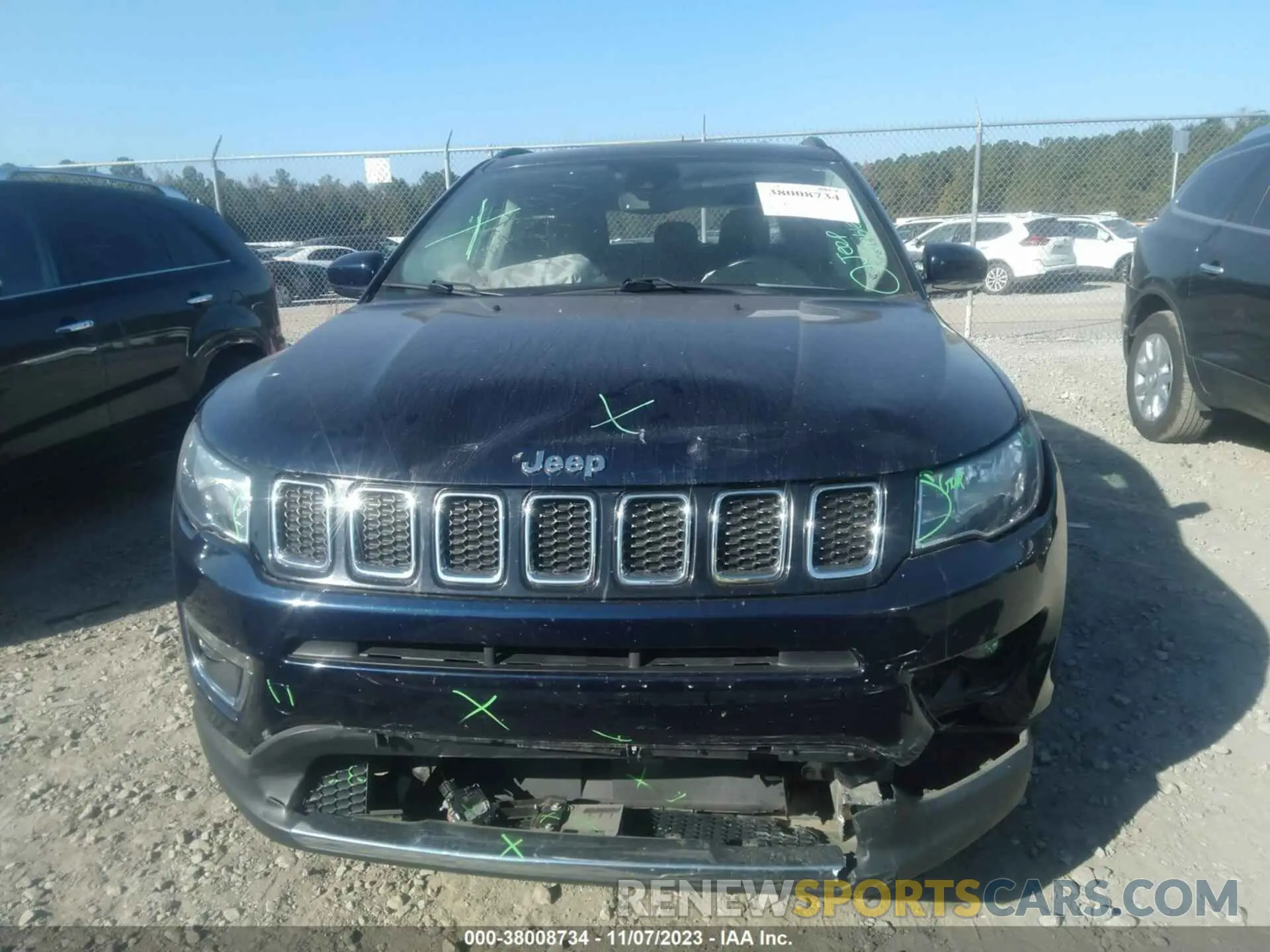 12 Photograph of a damaged car 3C4NJDCB4MT520010 JEEP COMPASS 2021