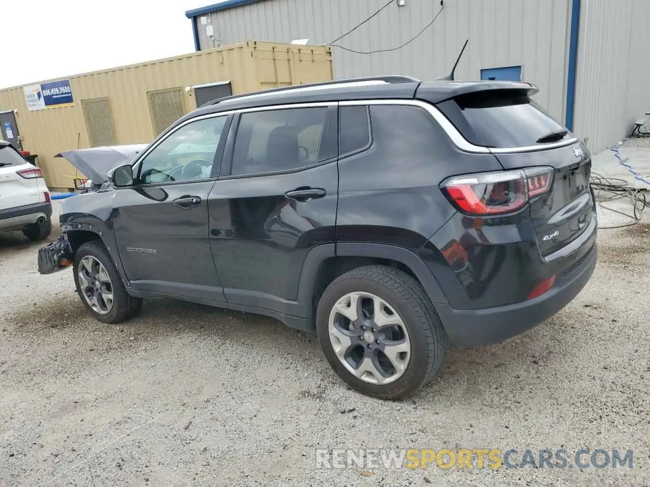 2 Photograph of a damaged car 3C4NJDCB4MT584290 JEEP COMPASS 2021
