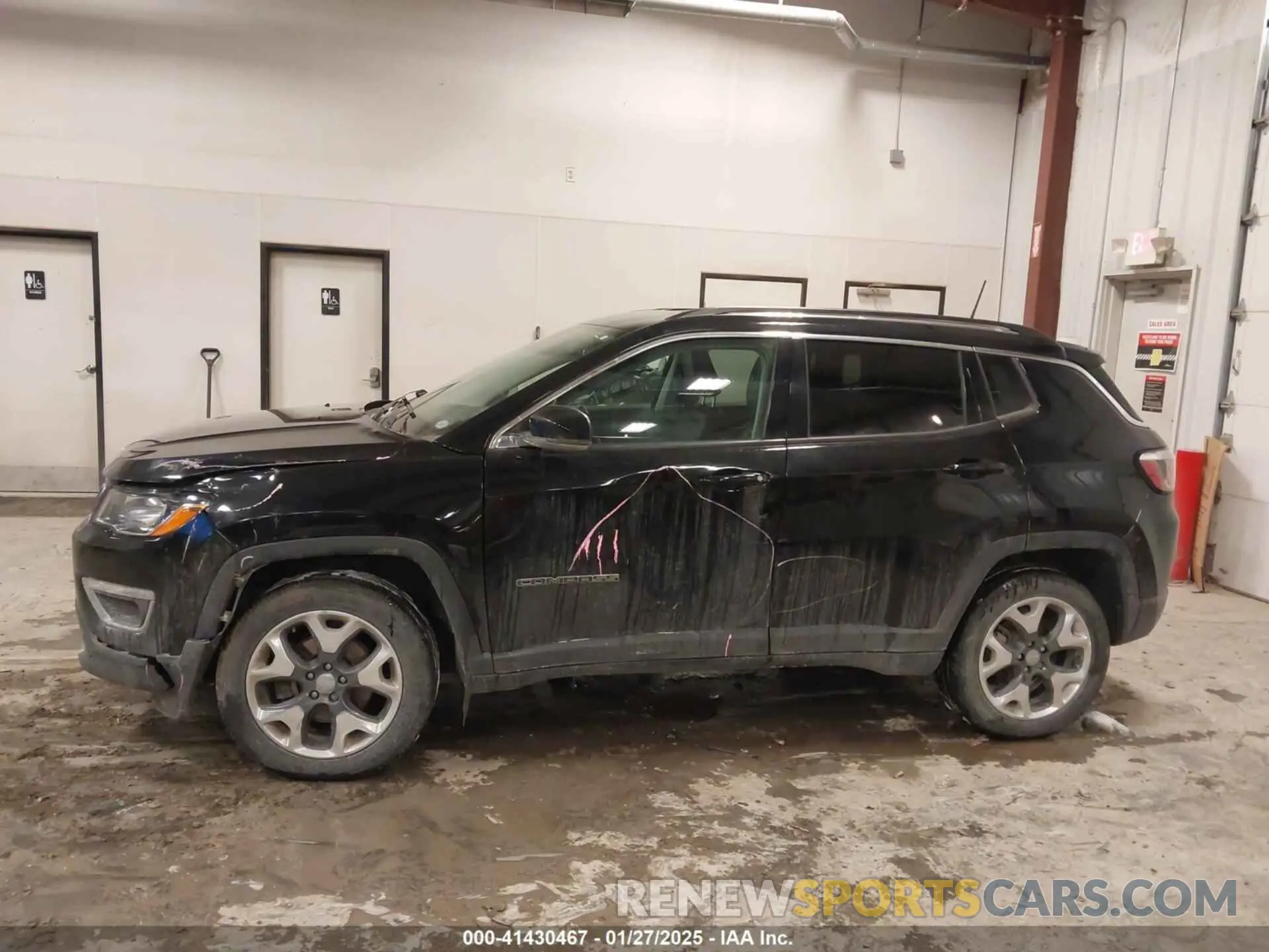 14 Photograph of a damaged car 3C4NJDCB5MT503698 JEEP COMPASS 2021