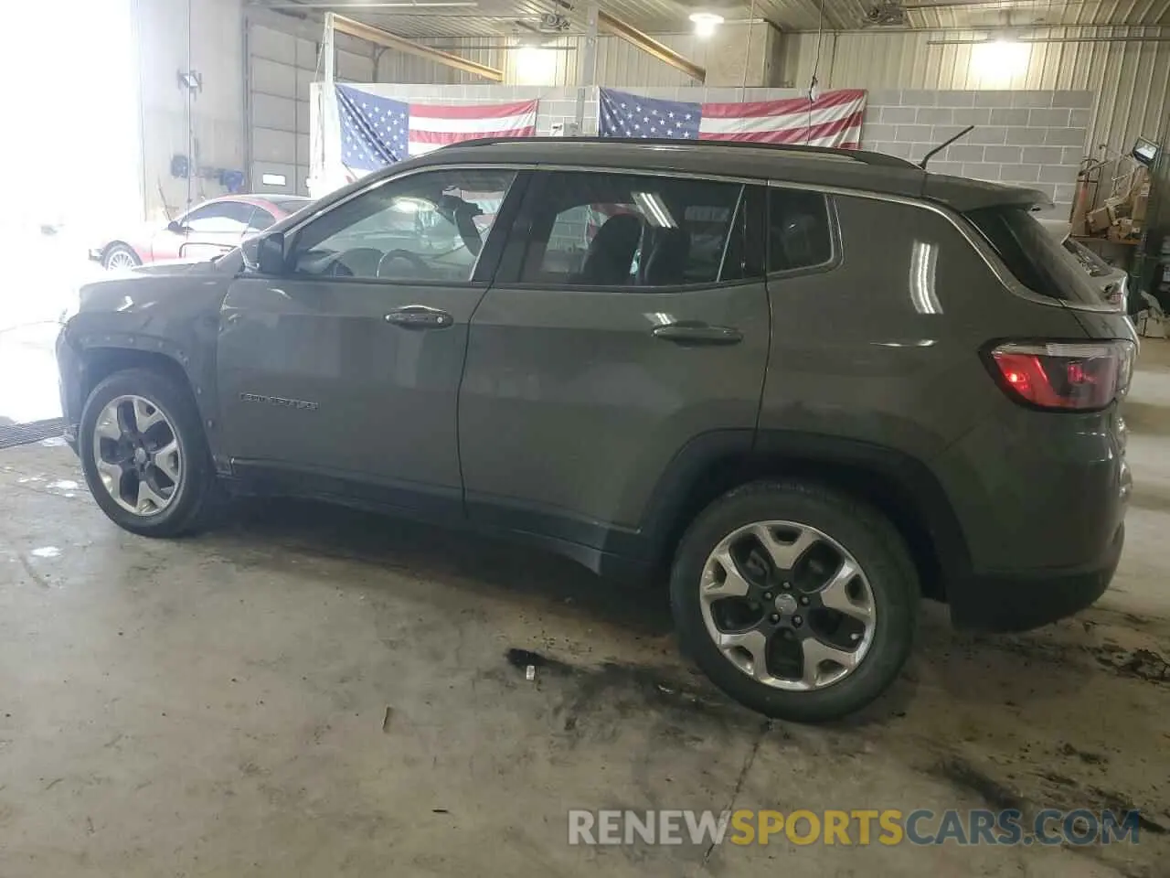 2 Photograph of a damaged car 3C4NJDCB5MT528455 JEEP COMPASS 2021