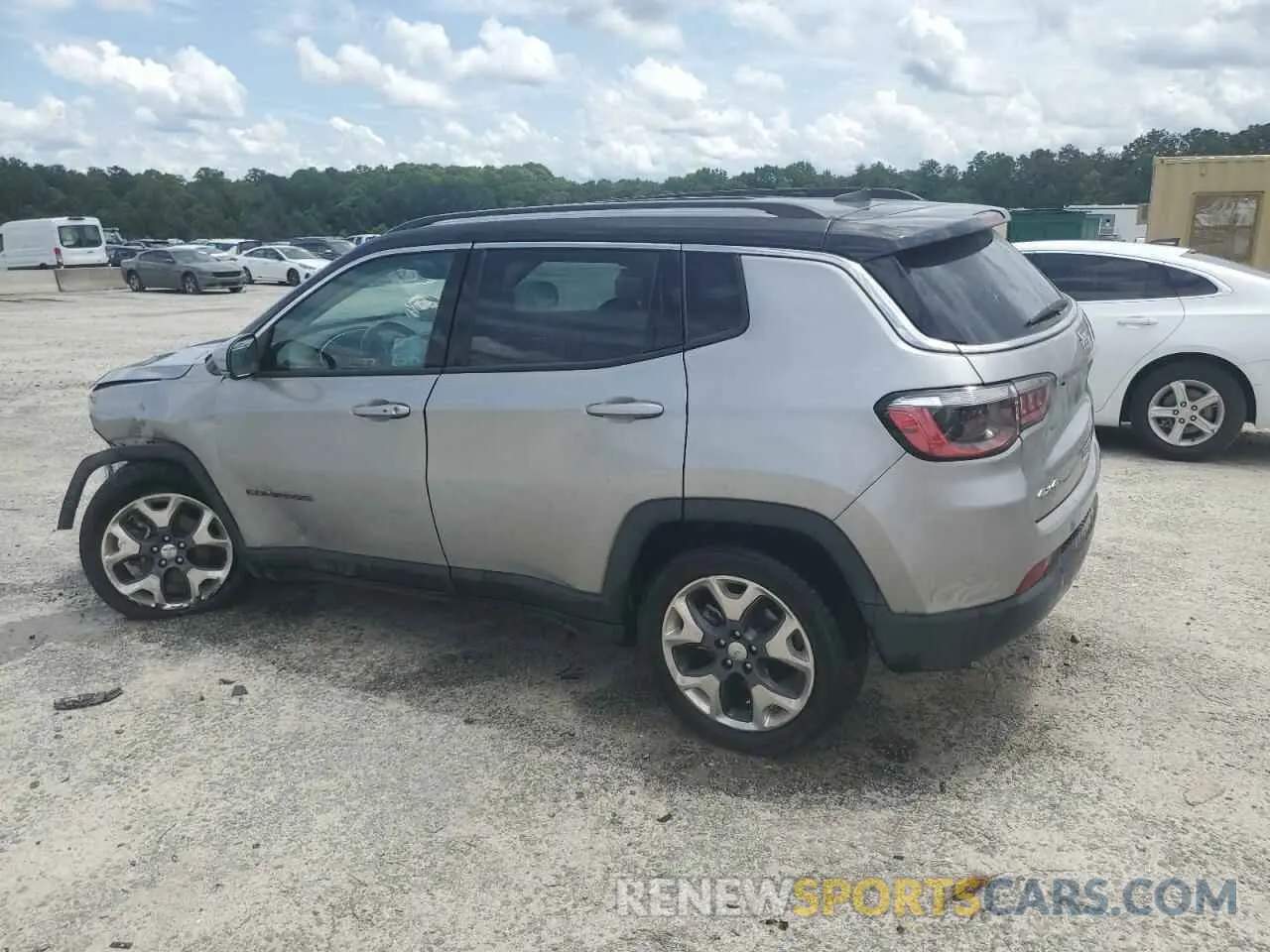 2 Photograph of a damaged car 3C4NJDCB5MT583648 JEEP COMPASS 2021