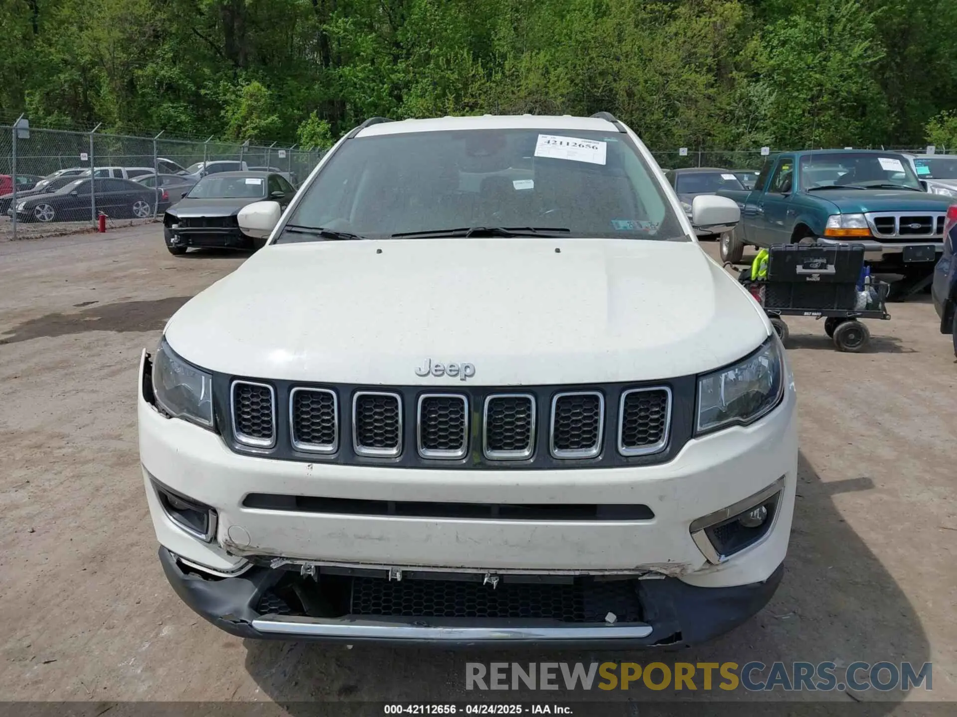12 Photograph of a damaged car 3C4NJDCB5MT588915 JEEP COMPASS 2021