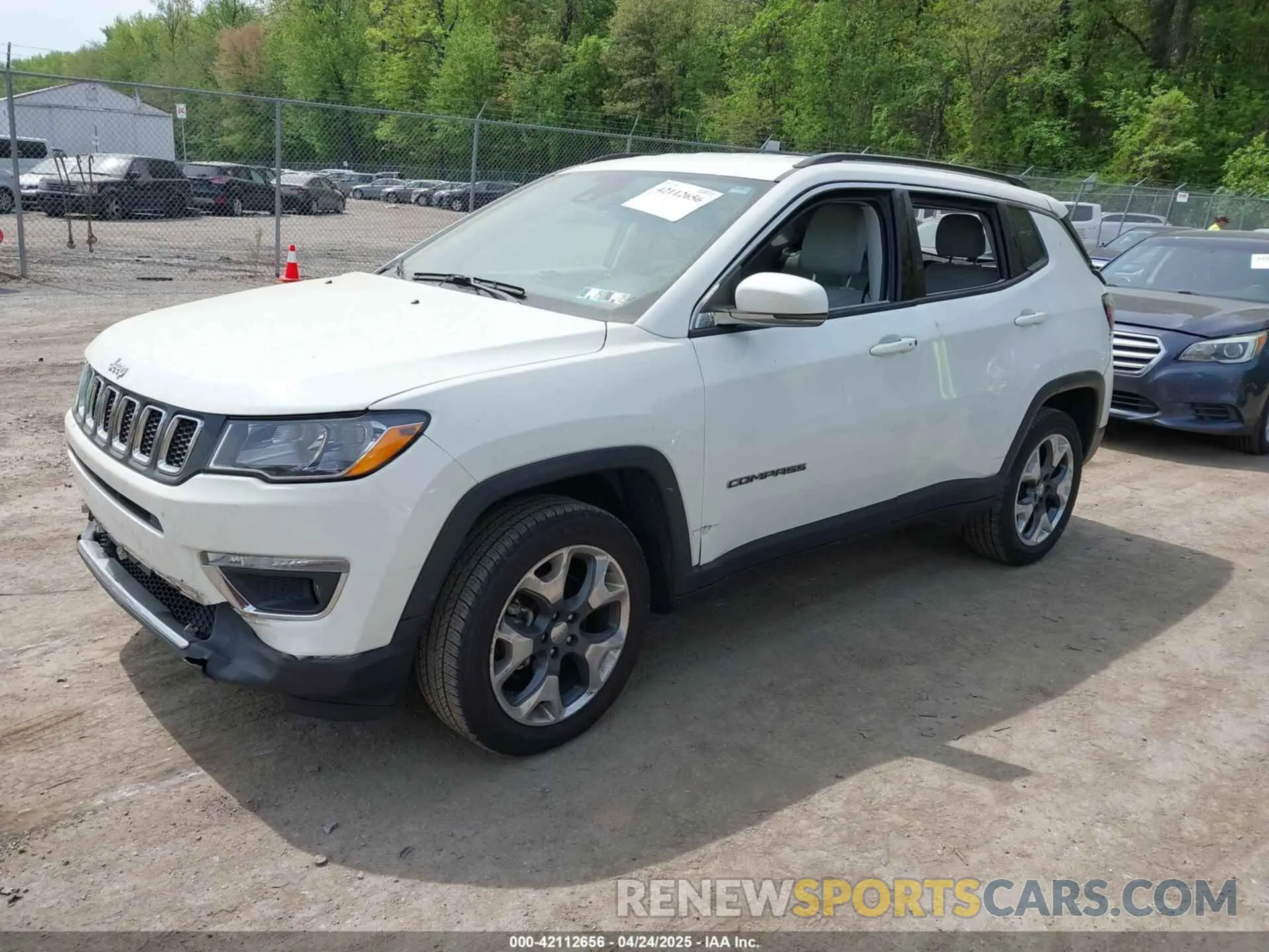 2 Photograph of a damaged car 3C4NJDCB5MT588915 JEEP COMPASS 2021