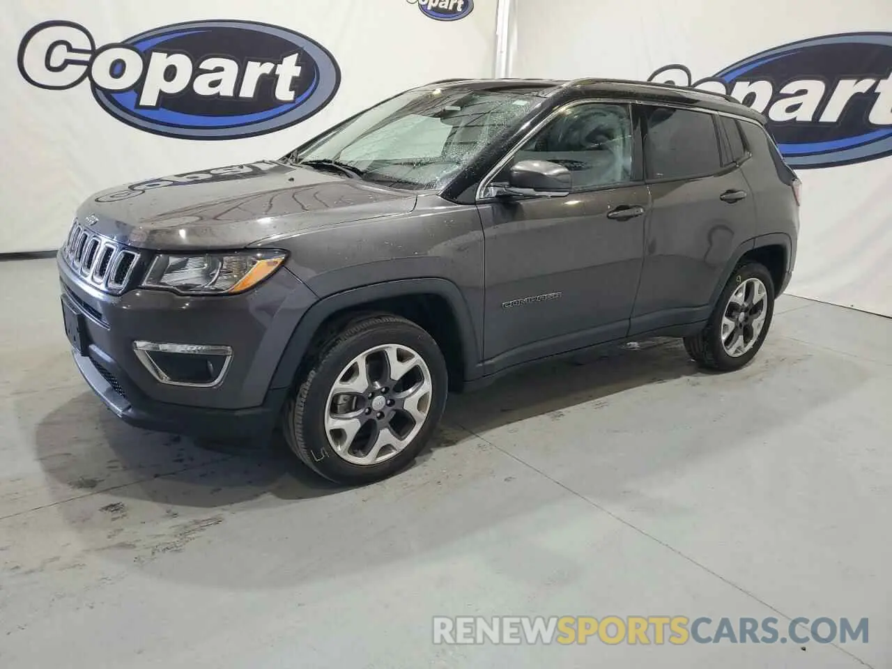 1 Photograph of a damaged car 3C4NJDCB5MT599655 JEEP COMPASS 2021