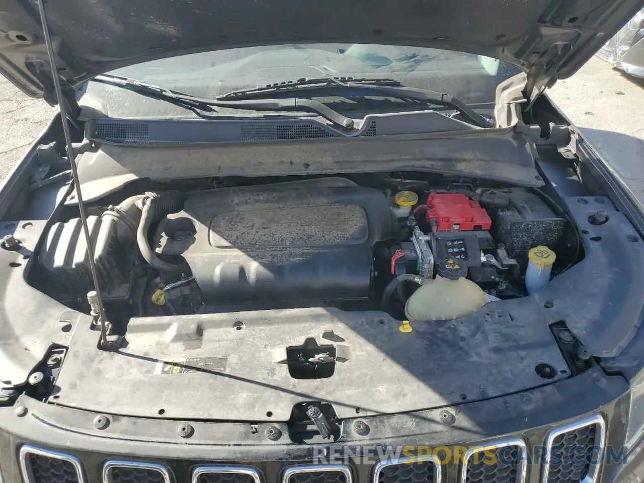 12 Photograph of a damaged car 3C4NJDCB5MT599655 JEEP COMPASS 2021