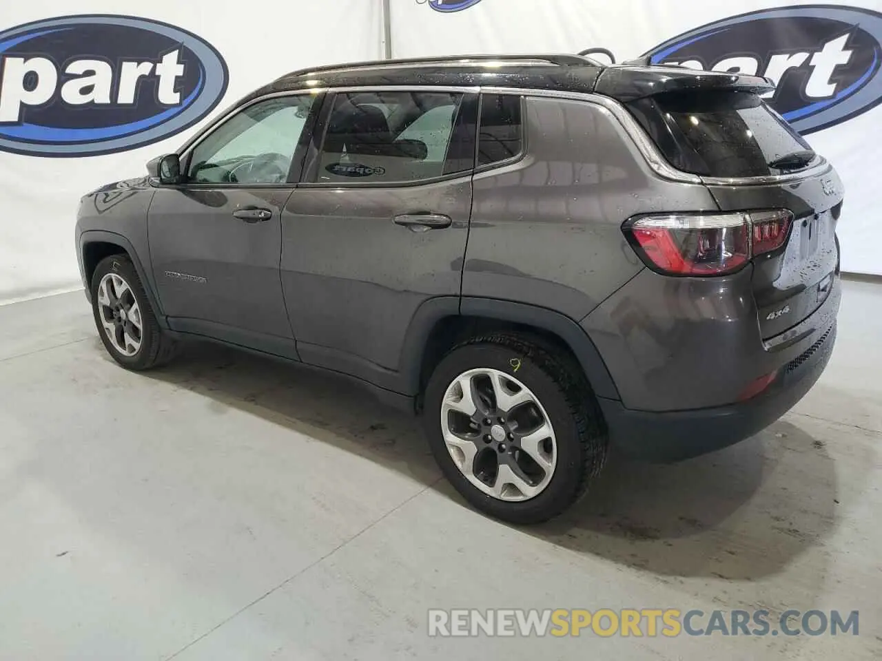 2 Photograph of a damaged car 3C4NJDCB5MT599655 JEEP COMPASS 2021