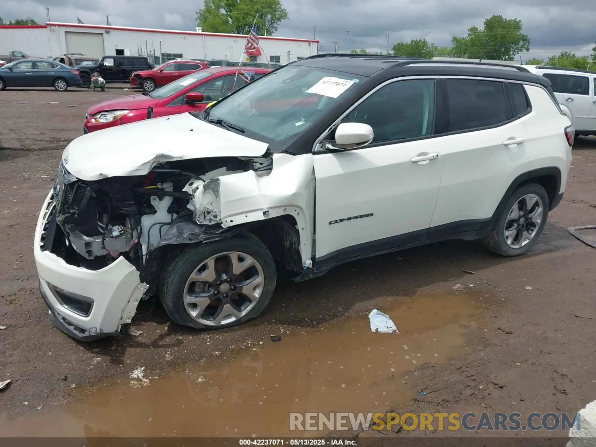 2 Photograph of a damaged car 3C4NJDCB6MT503676 JEEP COMPASS 2021