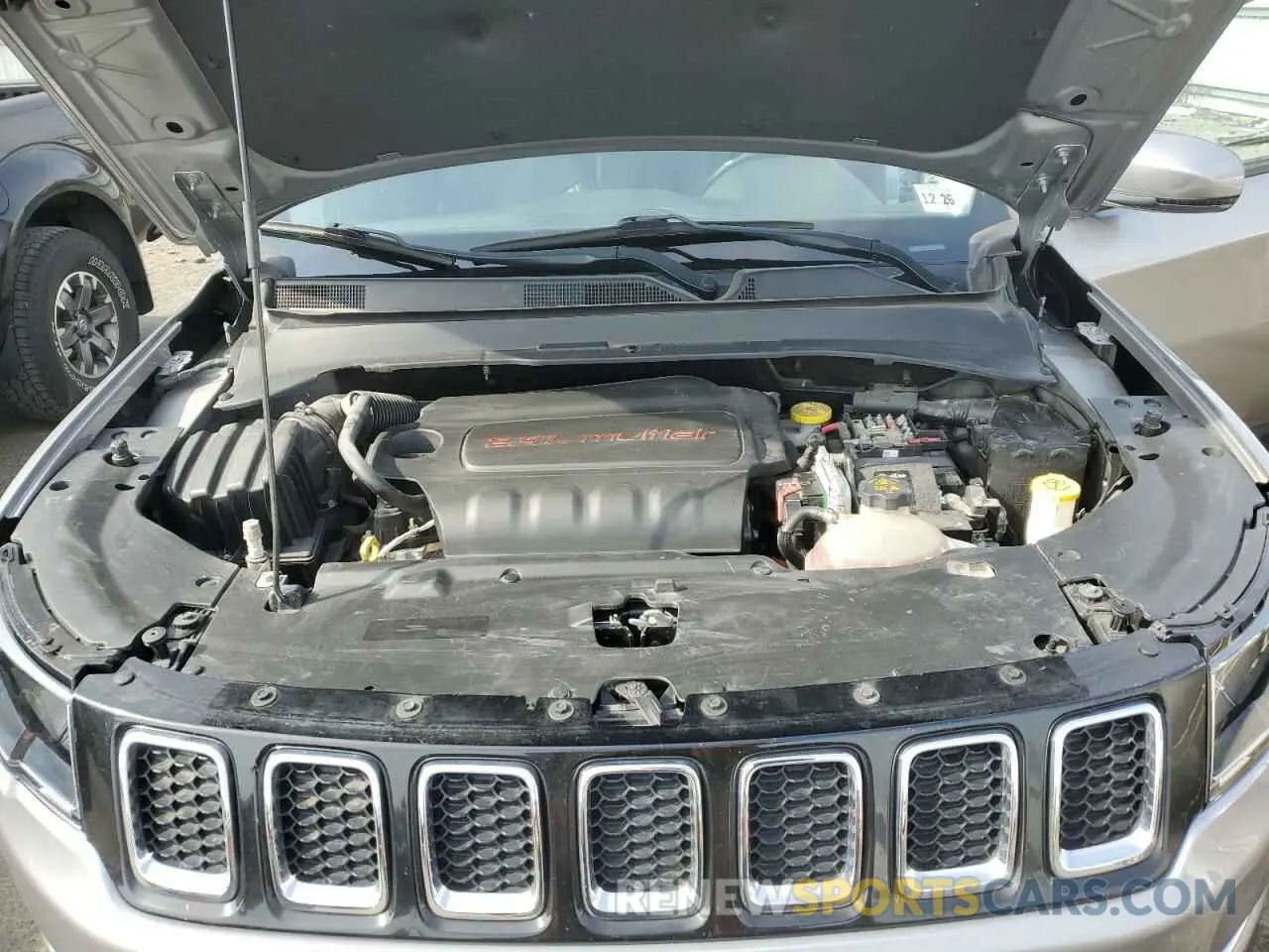 12 Photograph of a damaged car 3C4NJDCB6MT528495 JEEP COMPASS 2021