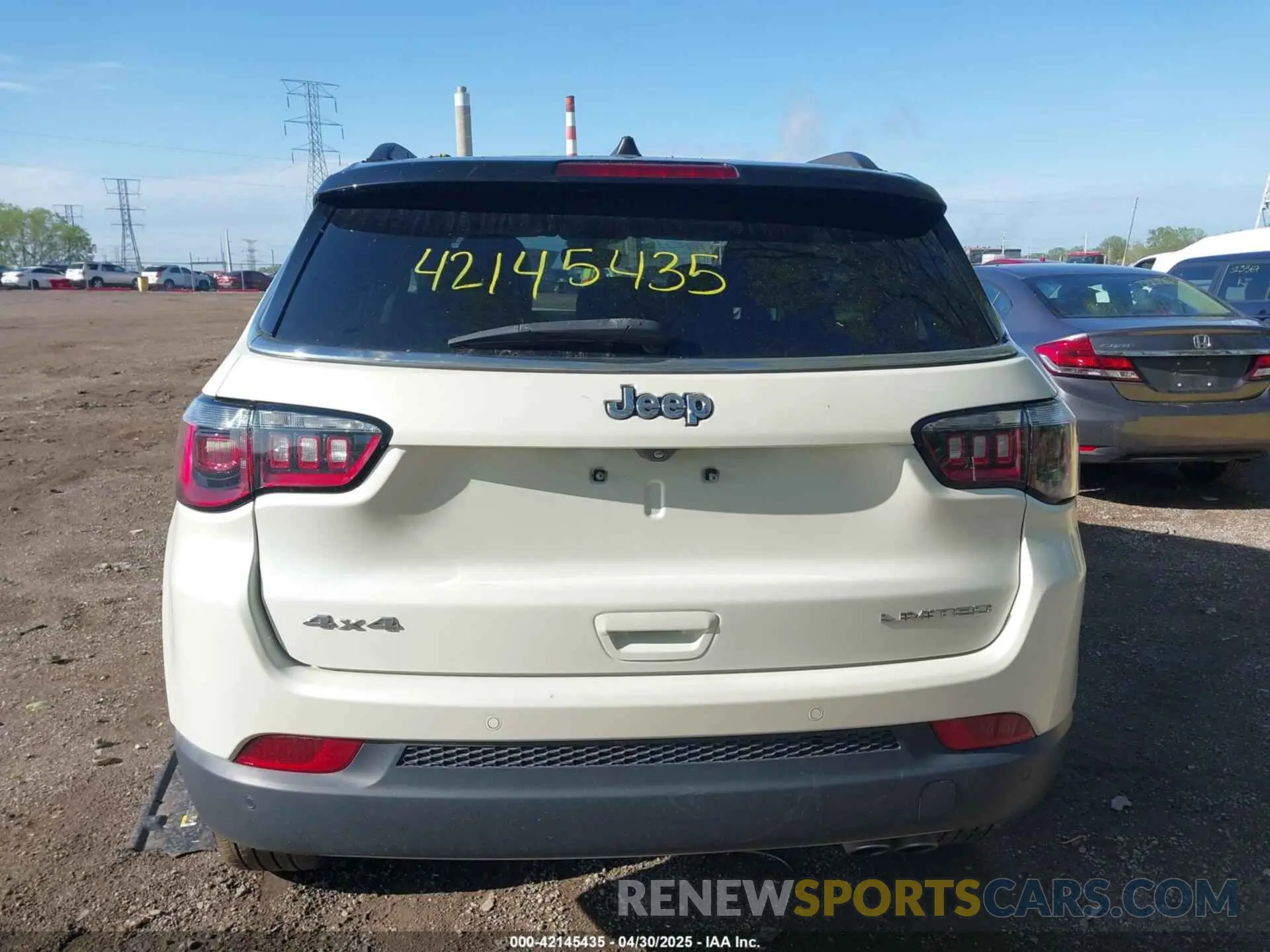 16 Photograph of a damaged car 3C4NJDCB6MT536712 JEEP COMPASS 2021