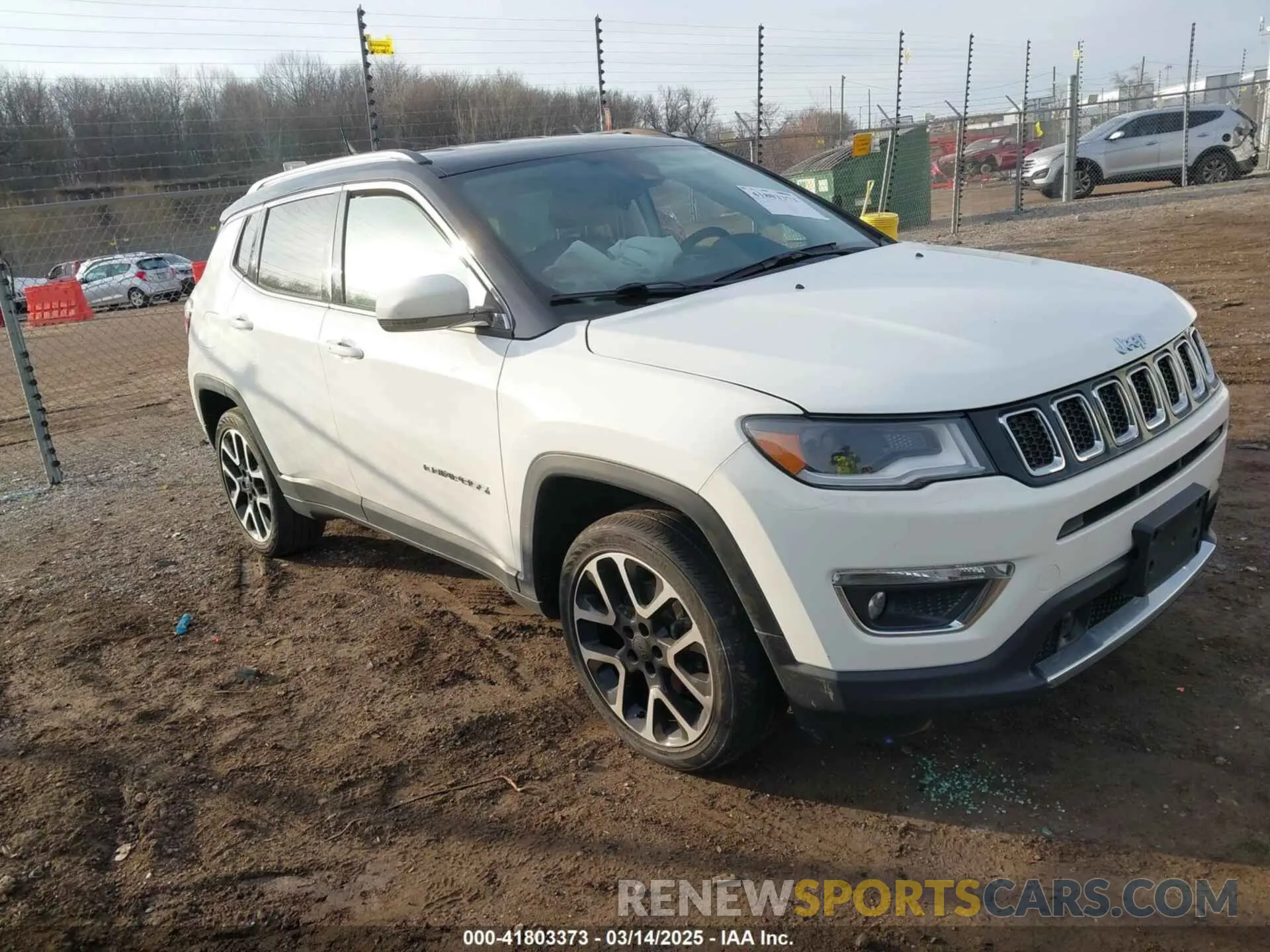 1 Photograph of a damaged car 3C4NJDCB6MT561125 JEEP COMPASS 2021