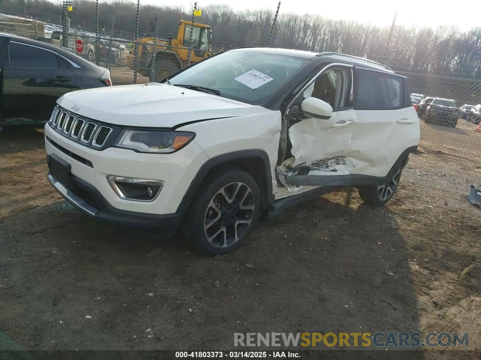 2 Photograph of a damaged car 3C4NJDCB6MT561125 JEEP COMPASS 2021