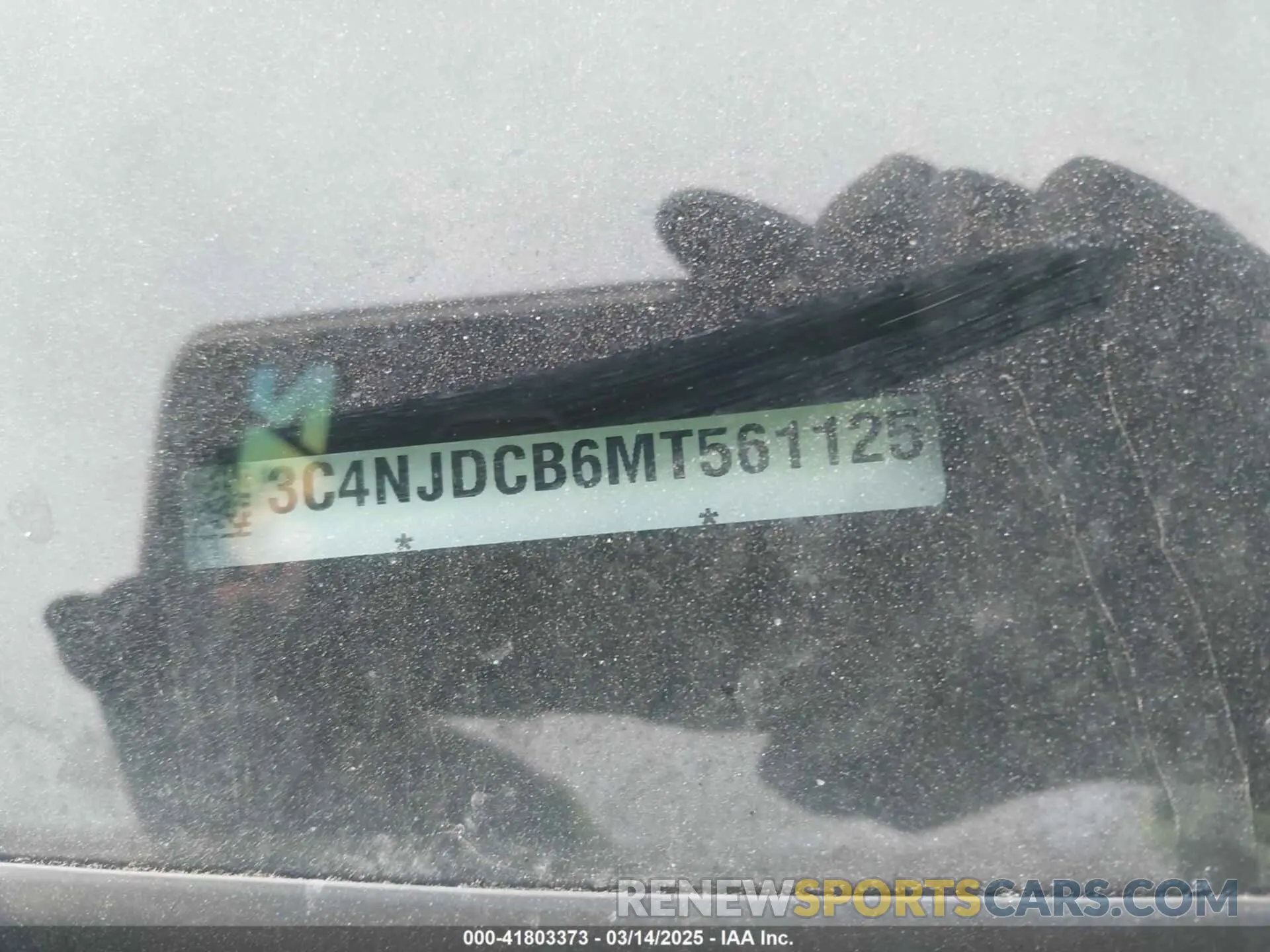 9 Photograph of a damaged car 3C4NJDCB6MT561125 JEEP COMPASS 2021
