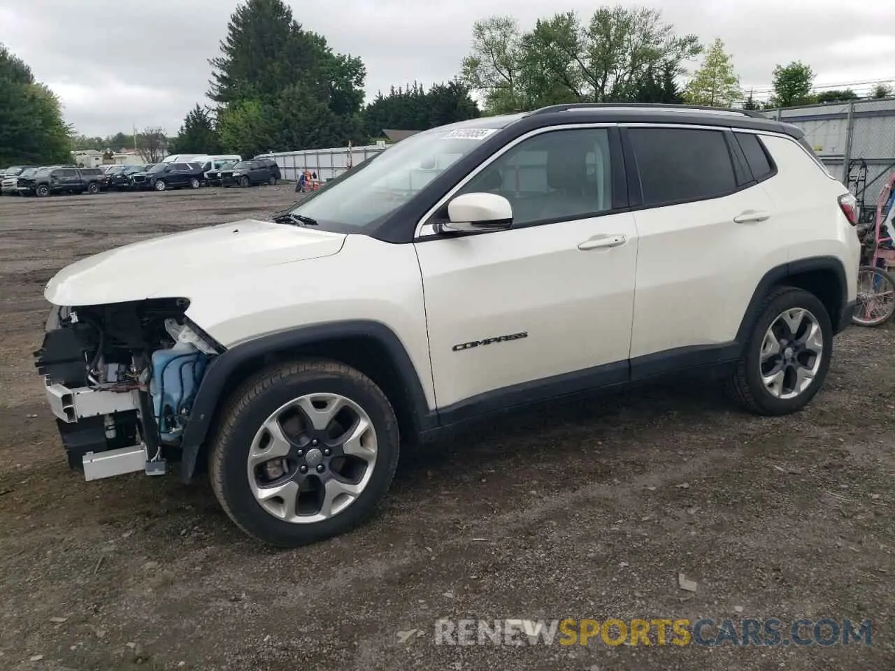 1 Photograph of a damaged car 3C4NJDCB6MT578541 JEEP COMPASS 2021