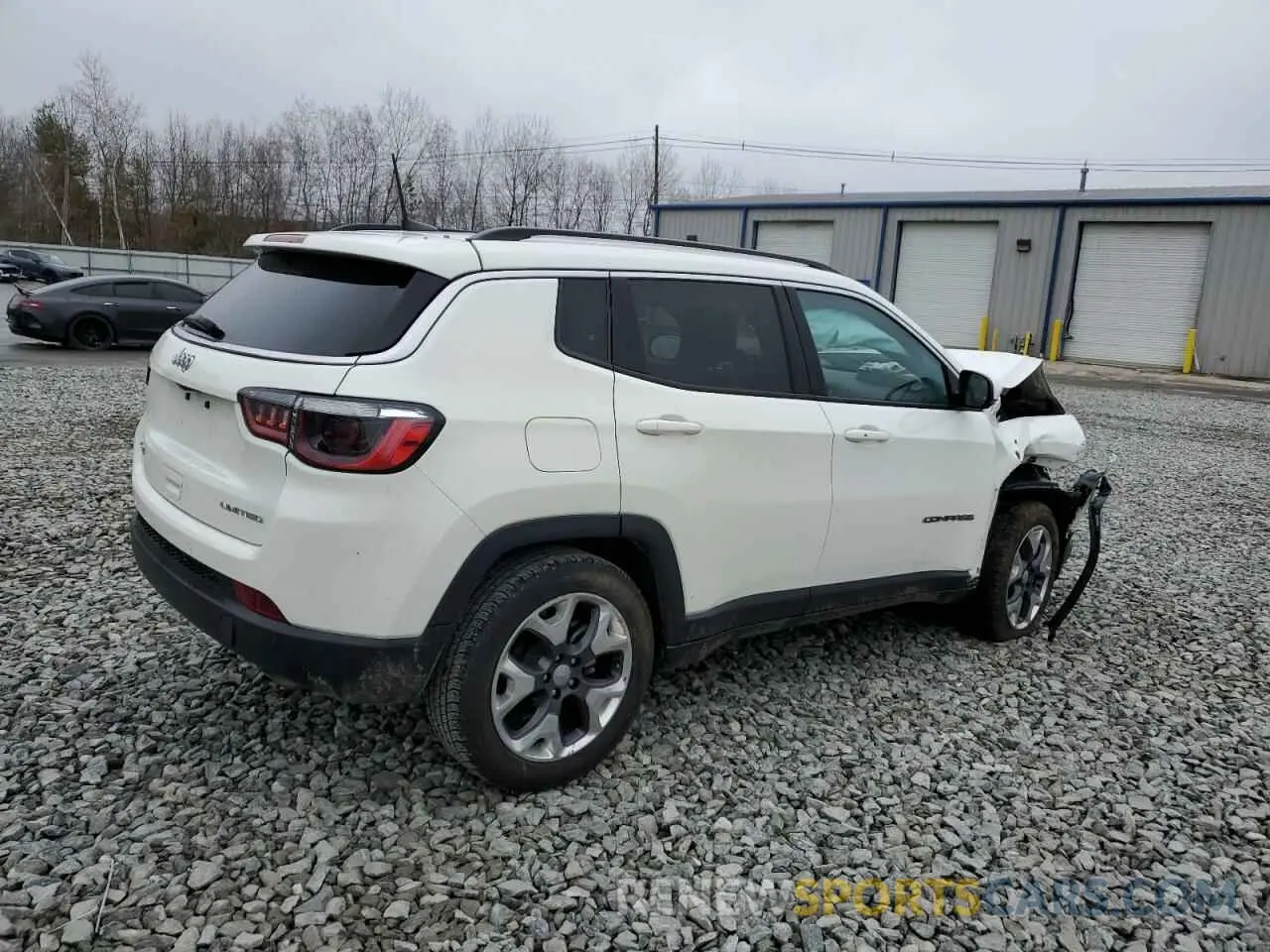 3 Photograph of a damaged car 3C4NJDCB6MT602952 JEEP COMPASS 2021