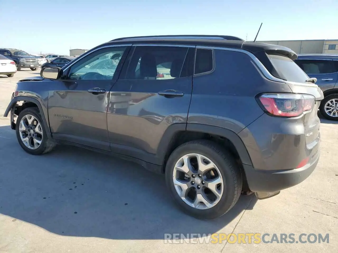 2 Photograph of a damaged car 3C4NJDCB6MT604376 JEEP COMPASS 2021