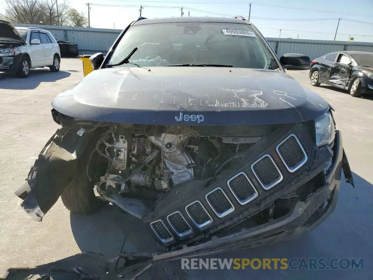 5 Photograph of a damaged car 3C4NJDCB6MT604376 JEEP COMPASS 2021