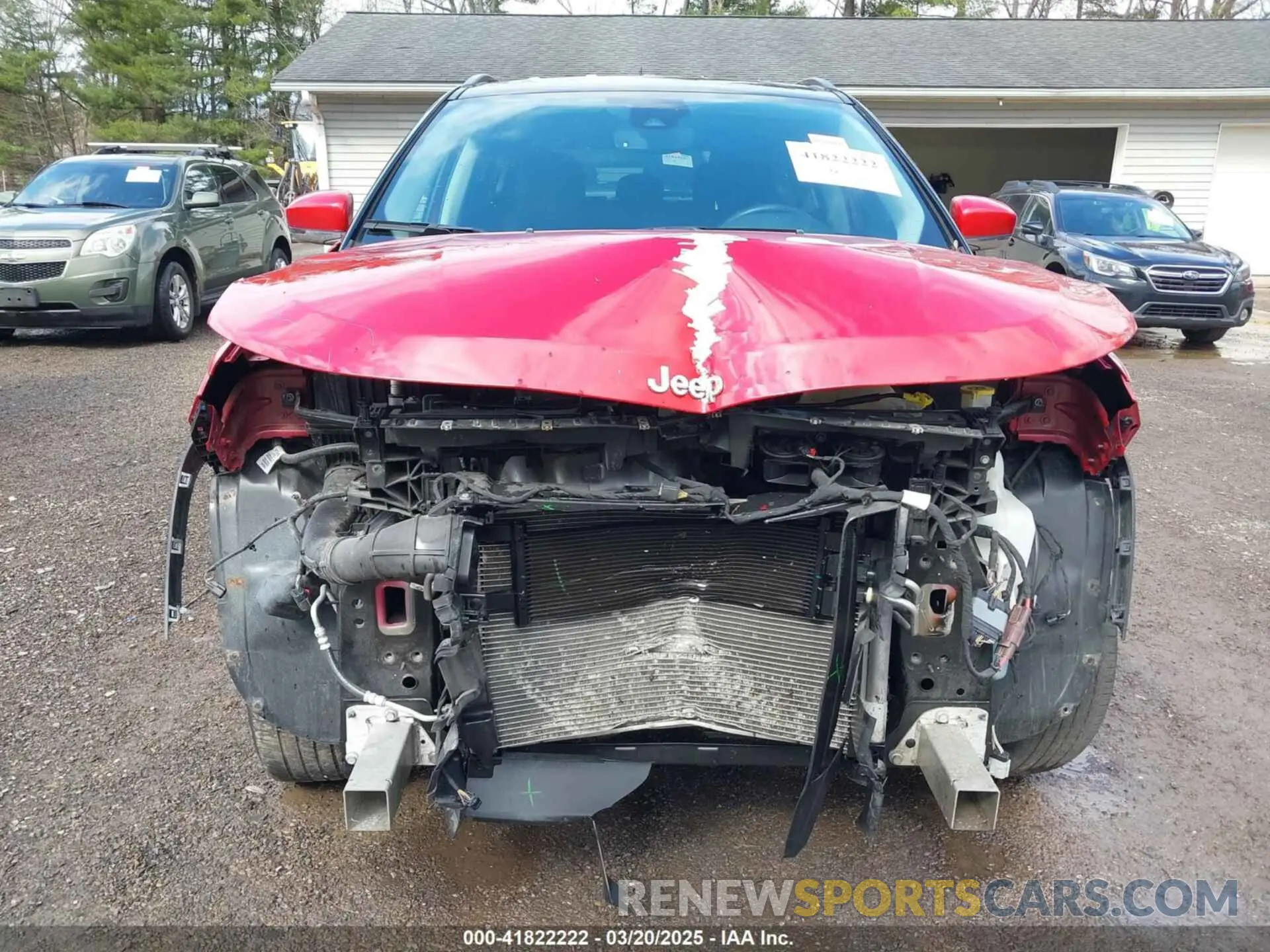 13 Photograph of a damaged car 3C4NJDCB7MT504335 JEEP COMPASS 2021