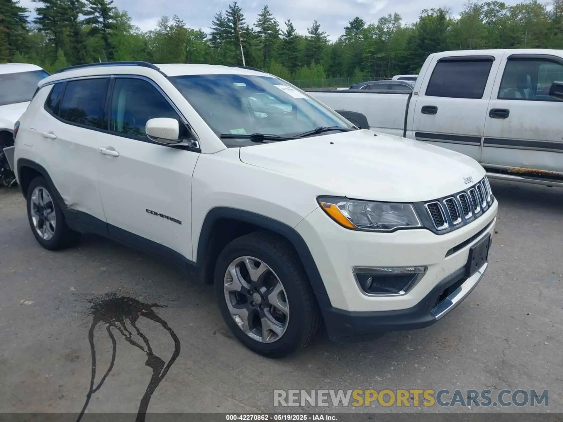 1 Photograph of a damaged car 3C4NJDCB7MT520275 JEEP COMPASS 2021