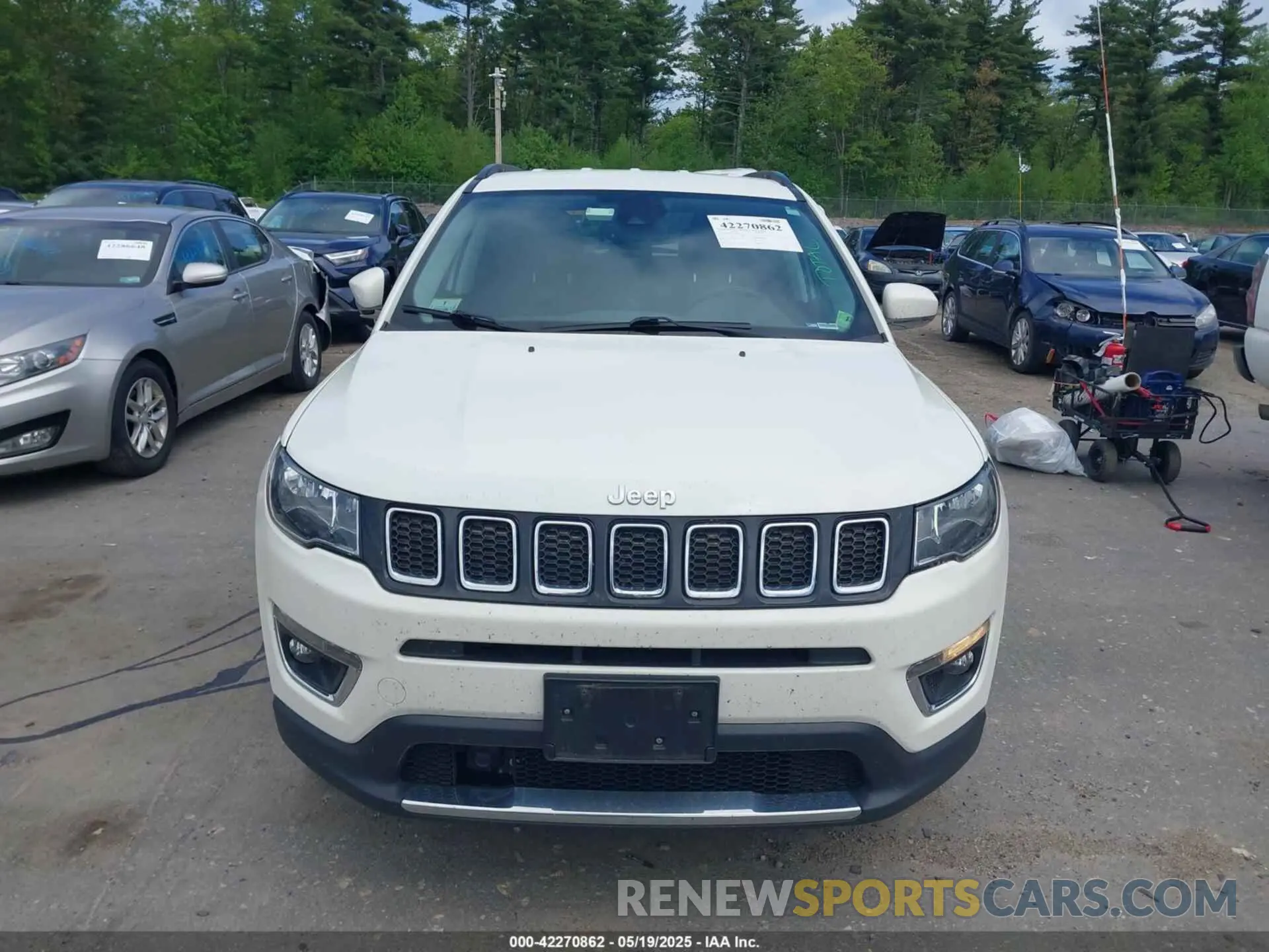 12 Photograph of a damaged car 3C4NJDCB7MT520275 JEEP COMPASS 2021