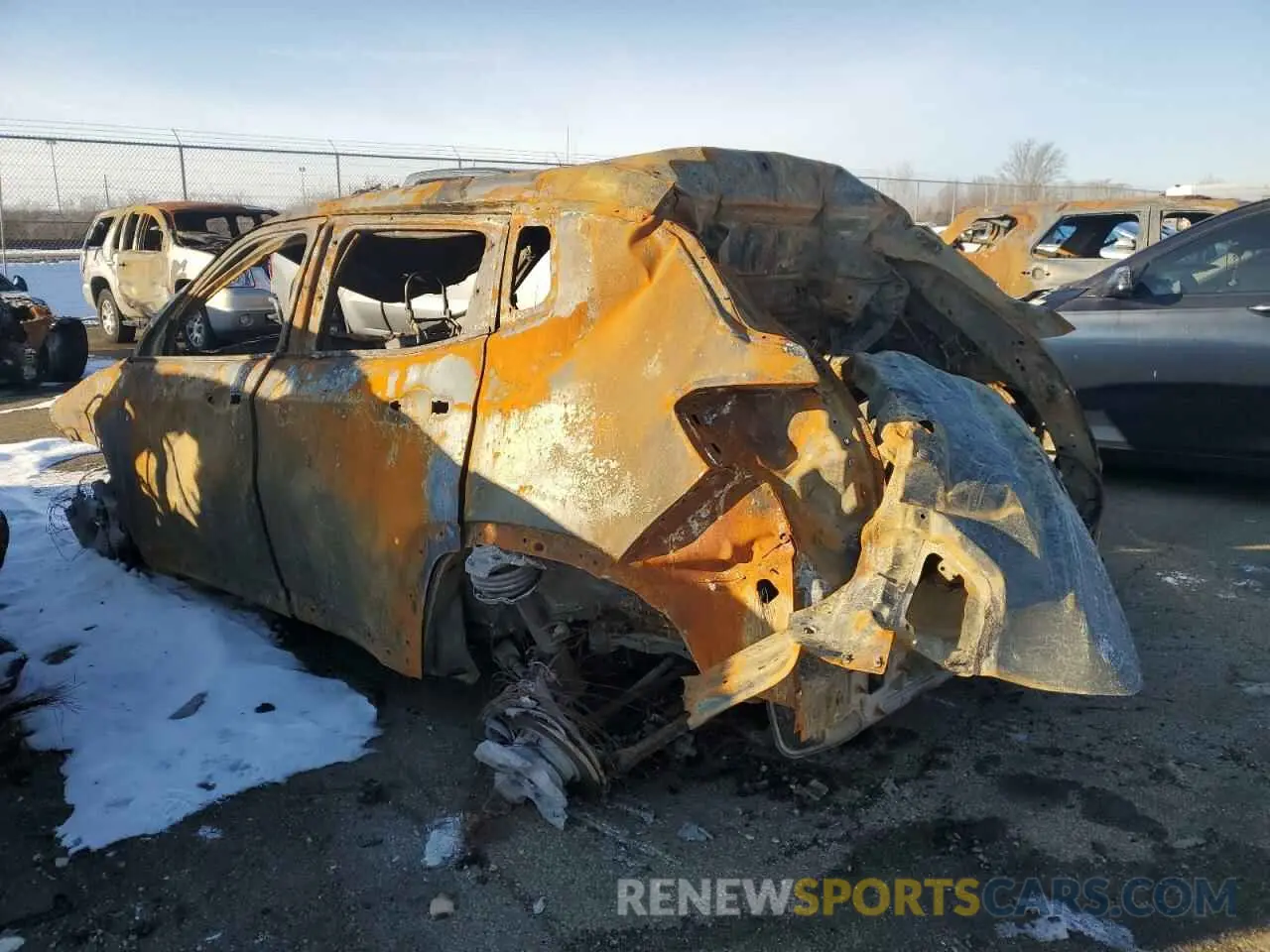 2 Photograph of a damaged car 3C4NJDCB8MT515487 JEEP COMPASS 2021